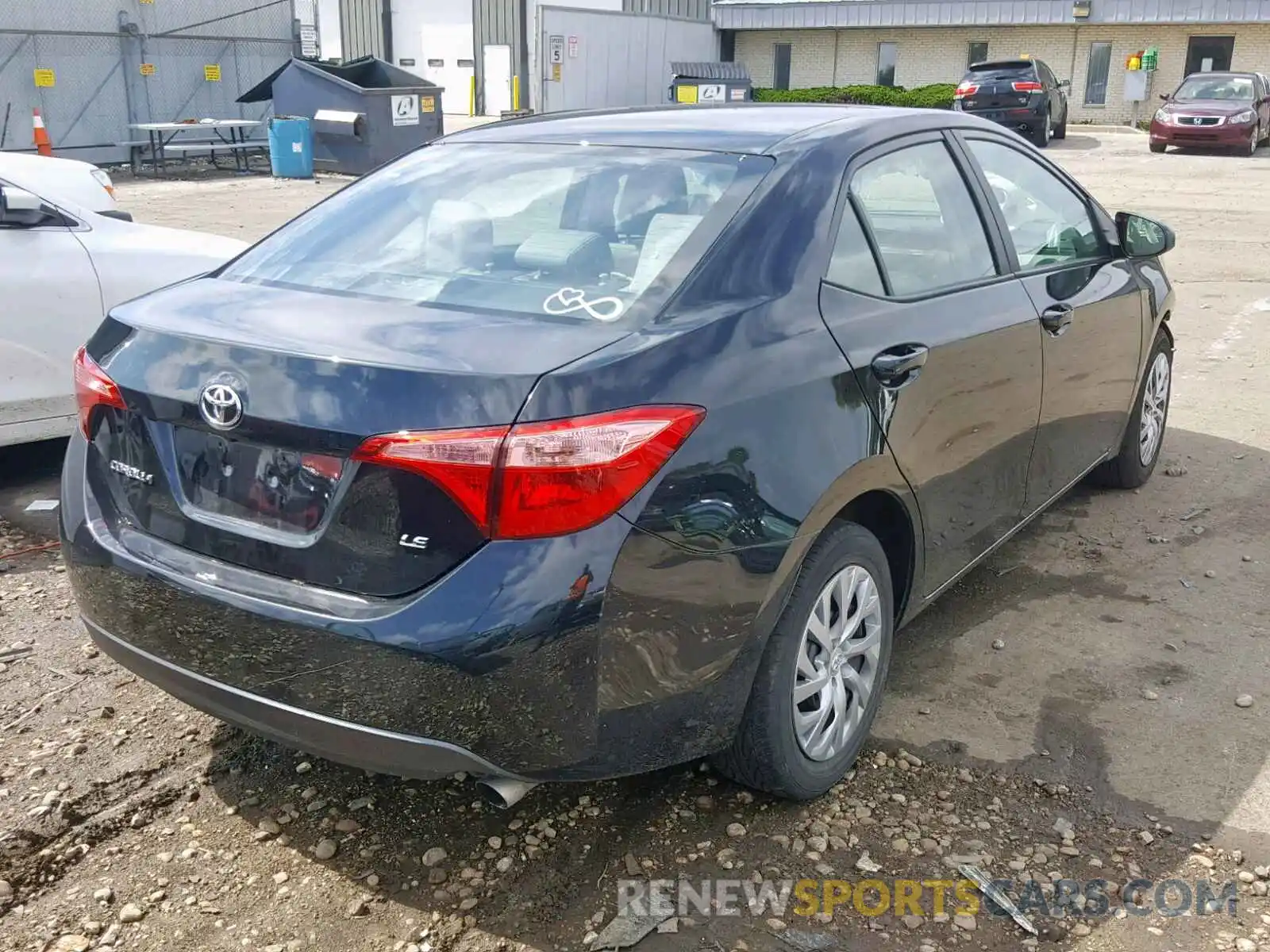 4 Photograph of a damaged car 2T1BURHE2KC244243 TOYOTA COROLLA 2019