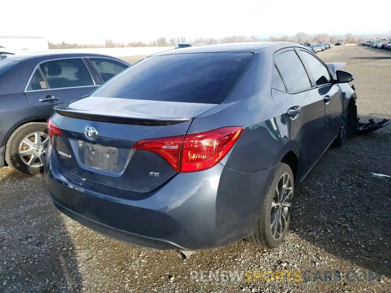 4 Photograph of a damaged car 2T1BURHE2KC244694 TOYOTA COROLLA 2019