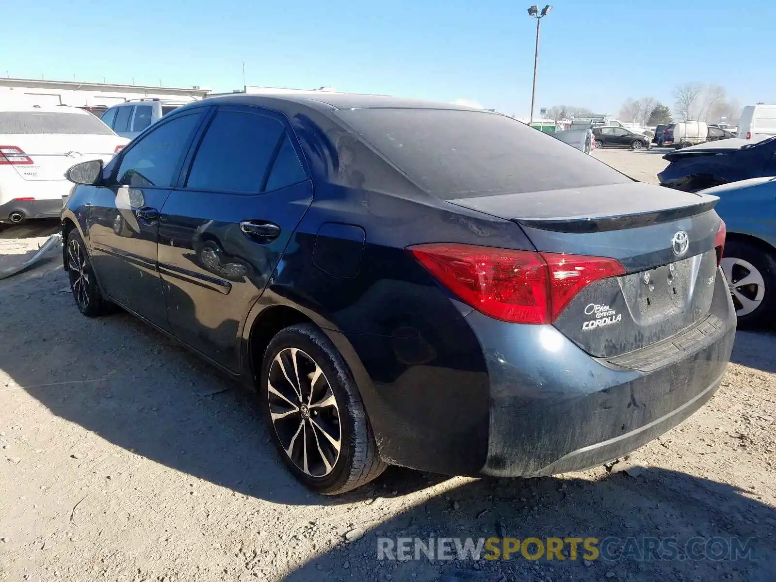 3 Photograph of a damaged car 2T1BURHE2KC245411 TOYOTA COROLLA 2019