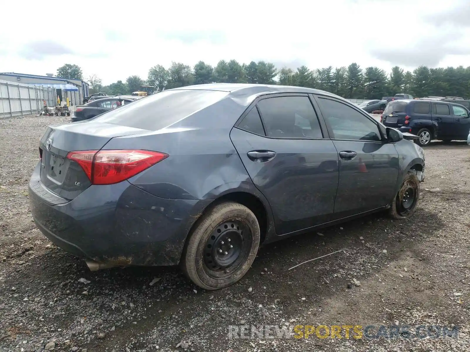 4 Photograph of a damaged car 2T1BURHE2KC245988 TOYOTA COROLLA 2019