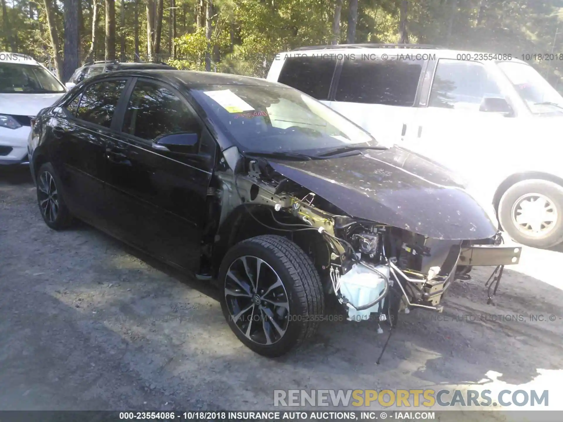 1 Photograph of a damaged car 2T1BURHE3KC125200 Toyota Corolla 2019