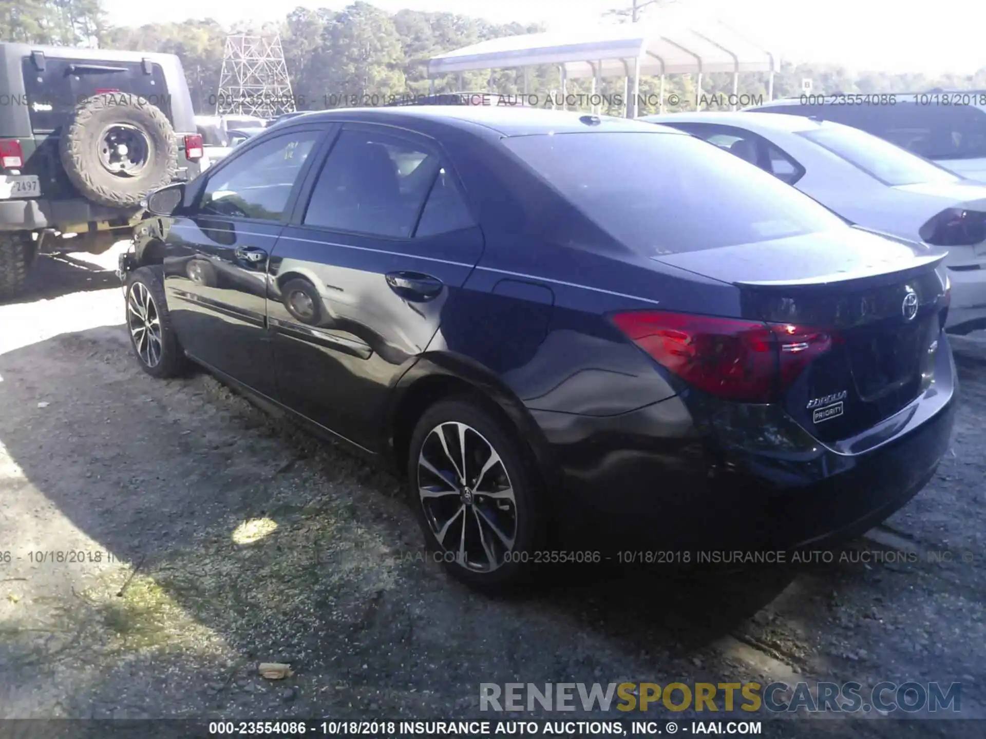 2 Photograph of a damaged car 2T1BURHE3KC125200 Toyota Corolla 2019