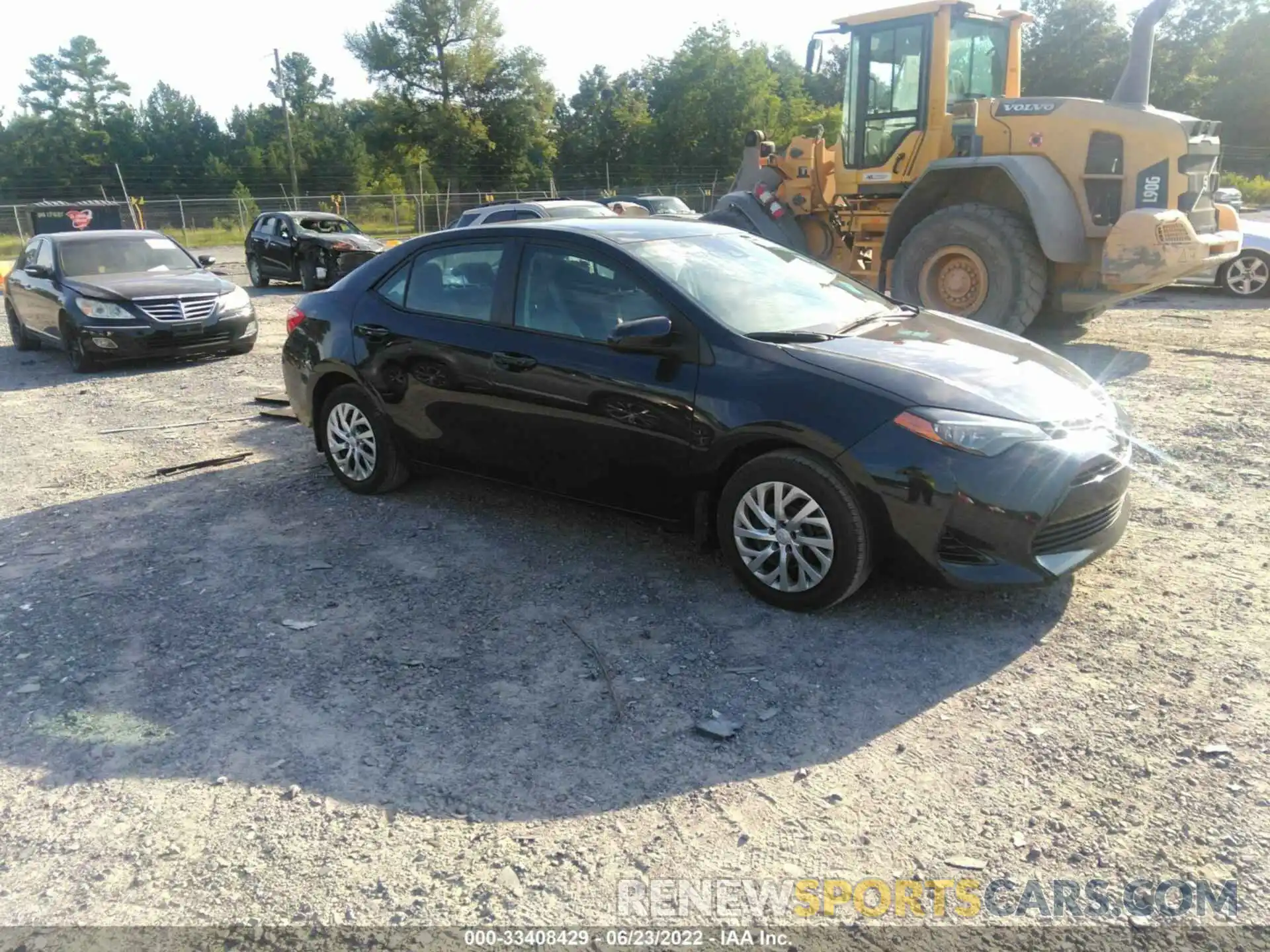 1 Photograph of a damaged car 2T1BURHE3KC126511 TOYOTA COROLLA 2019