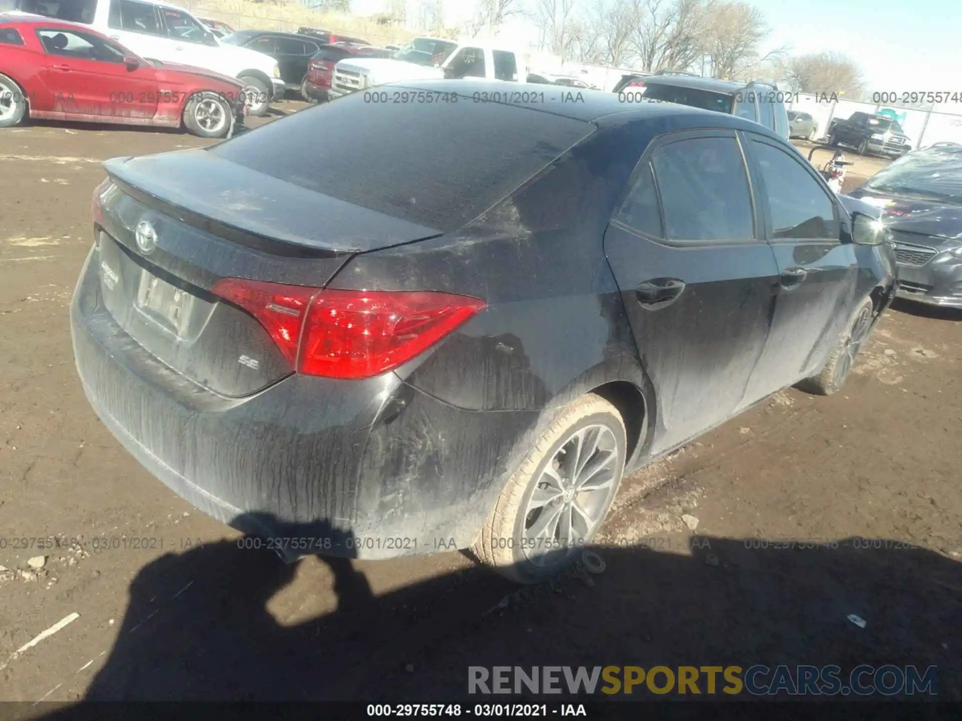 4 Photograph of a damaged car 2T1BURHE3KC126816 TOYOTA COROLLA 2019