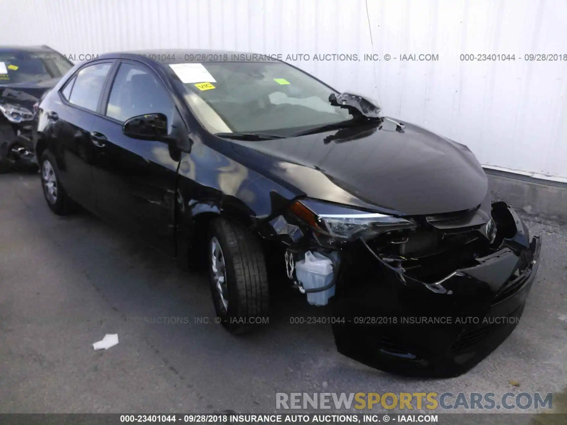 1 Photograph of a damaged car 2T1BURHE3KC127724 Toyota Corolla 2019