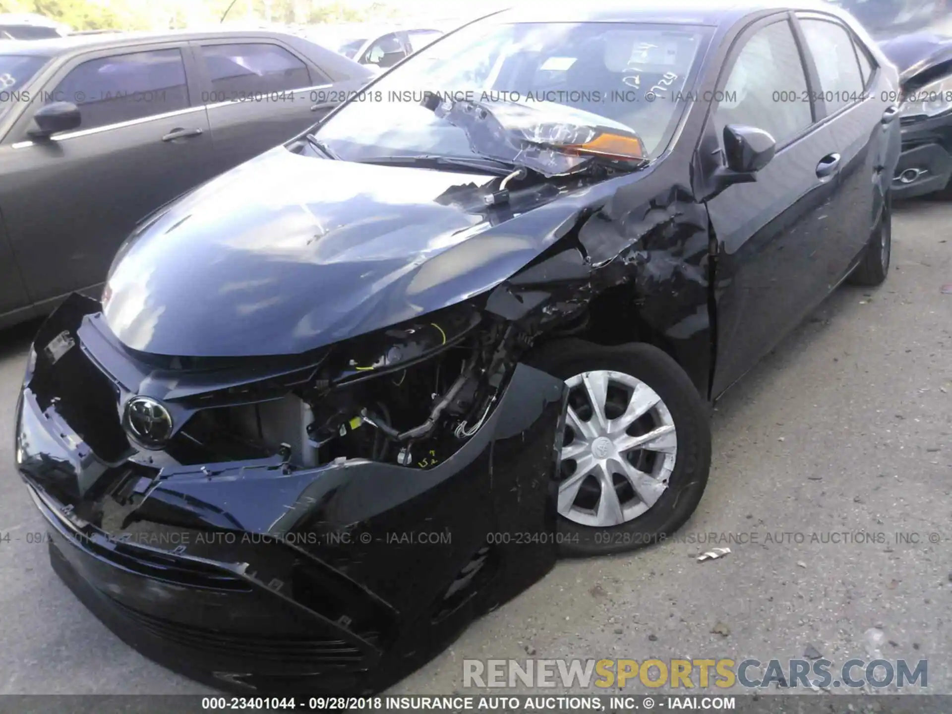 6 Photograph of a damaged car 2T1BURHE3KC127724 Toyota Corolla 2019