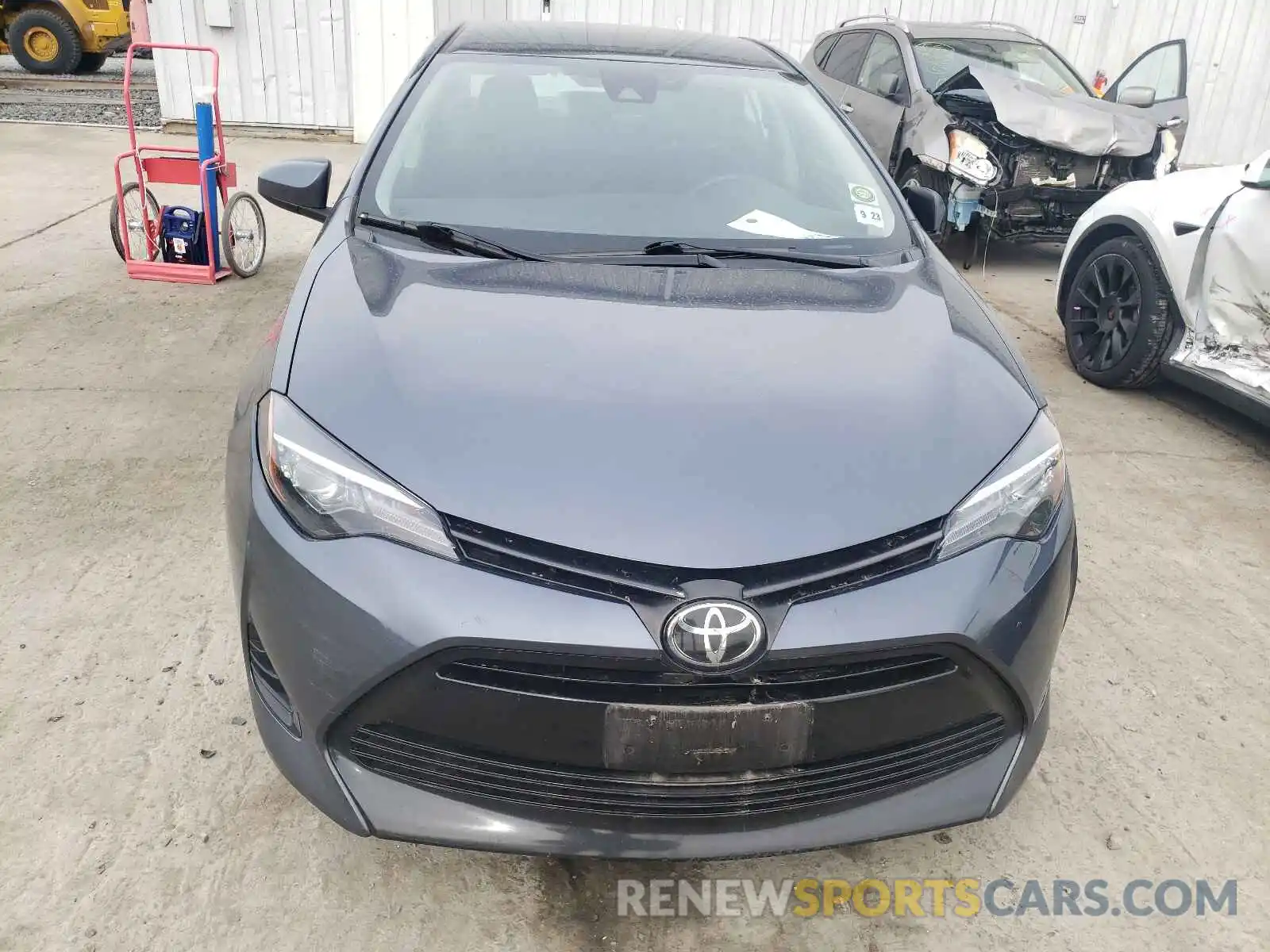 9 Photograph of a damaged car 2T1BURHE3KC127884 TOYOTA COROLLA 2019