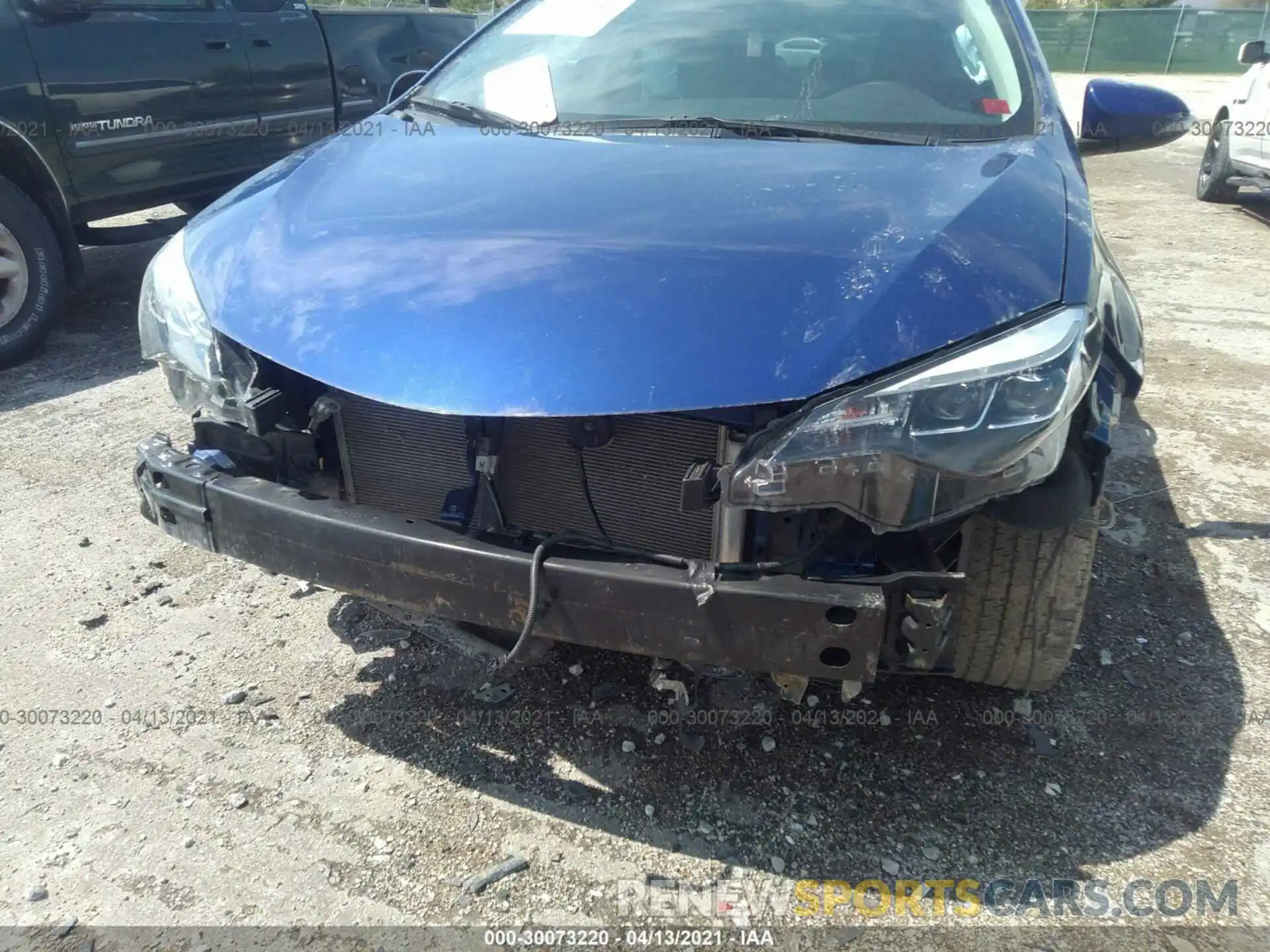 6 Photograph of a damaged car 2T1BURHE3KC127934 TOYOTA COROLLA 2019