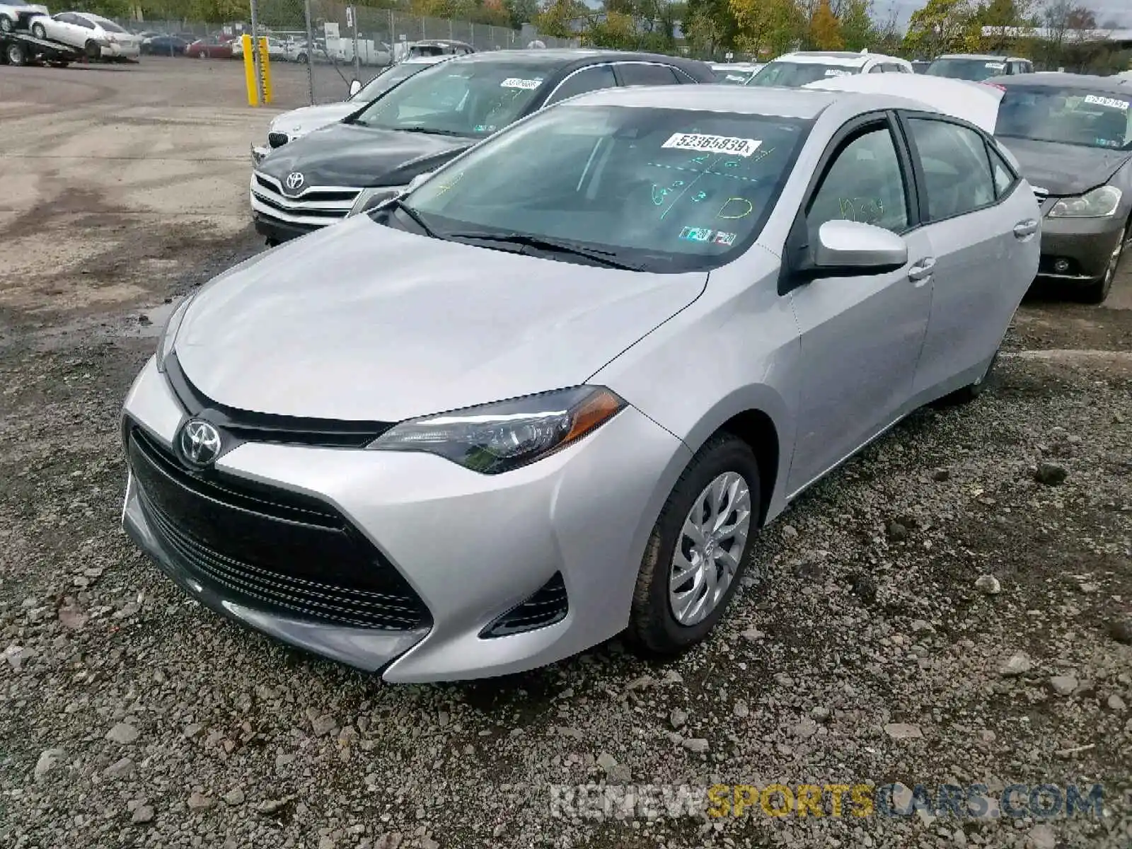 2 Photograph of a damaged car 2T1BURHE3KC128422 TOYOTA COROLLA 2019