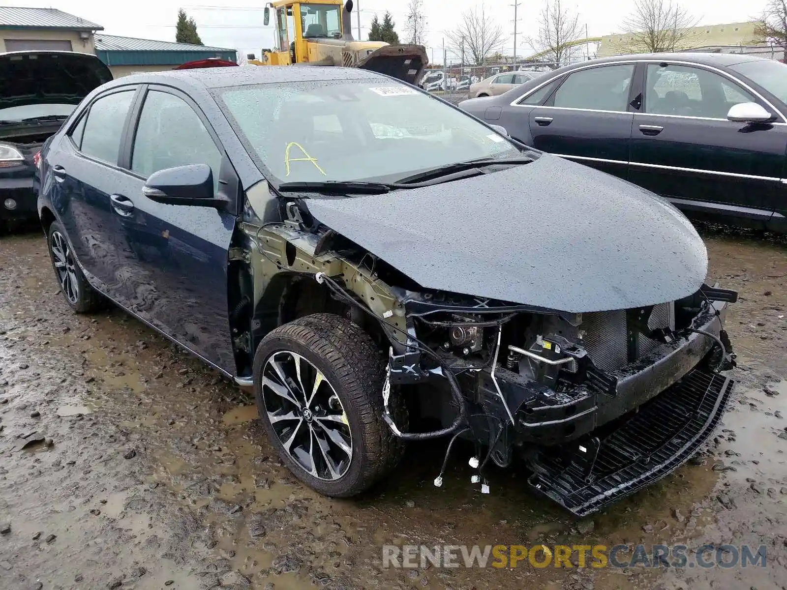 1 Photograph of a damaged car 2T1BURHE3KC128940 TOYOTA COROLLA 2019