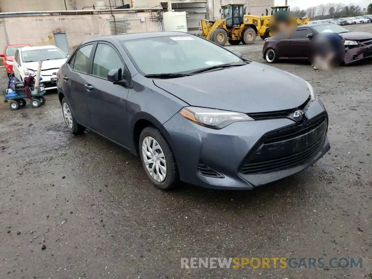 1 Photograph of a damaged car 2T1BURHE3KC130056 TOYOTA COROLLA 2019