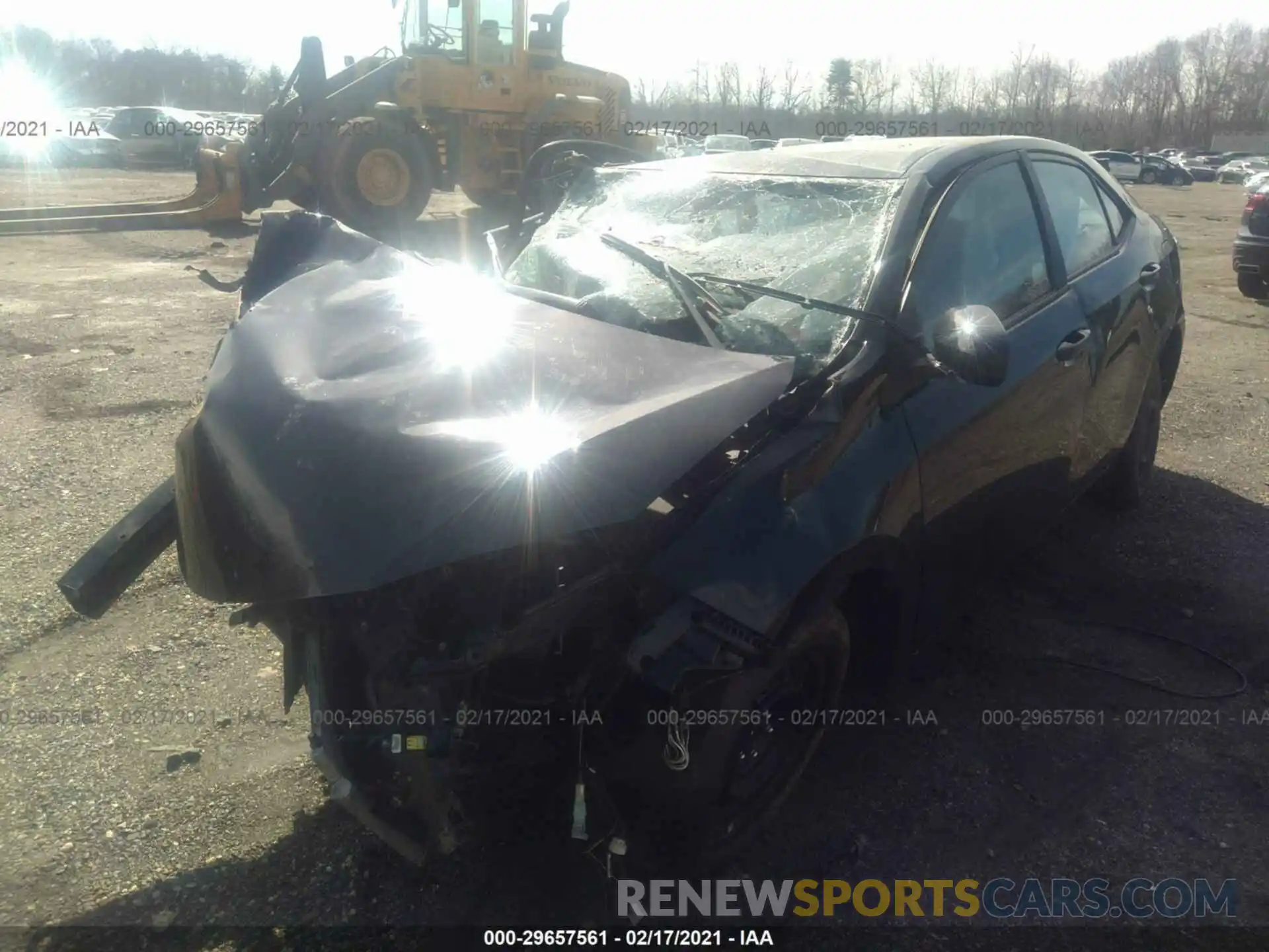 2 Photograph of a damaged car 2T1BURHE3KC130106 TOYOTA COROLLA 2019