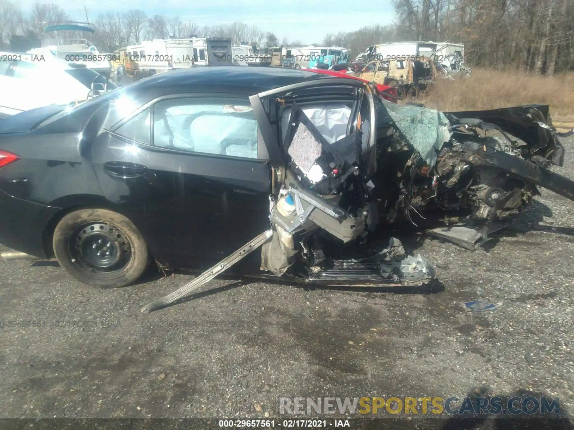 6 Photograph of a damaged car 2T1BURHE3KC130106 TOYOTA COROLLA 2019