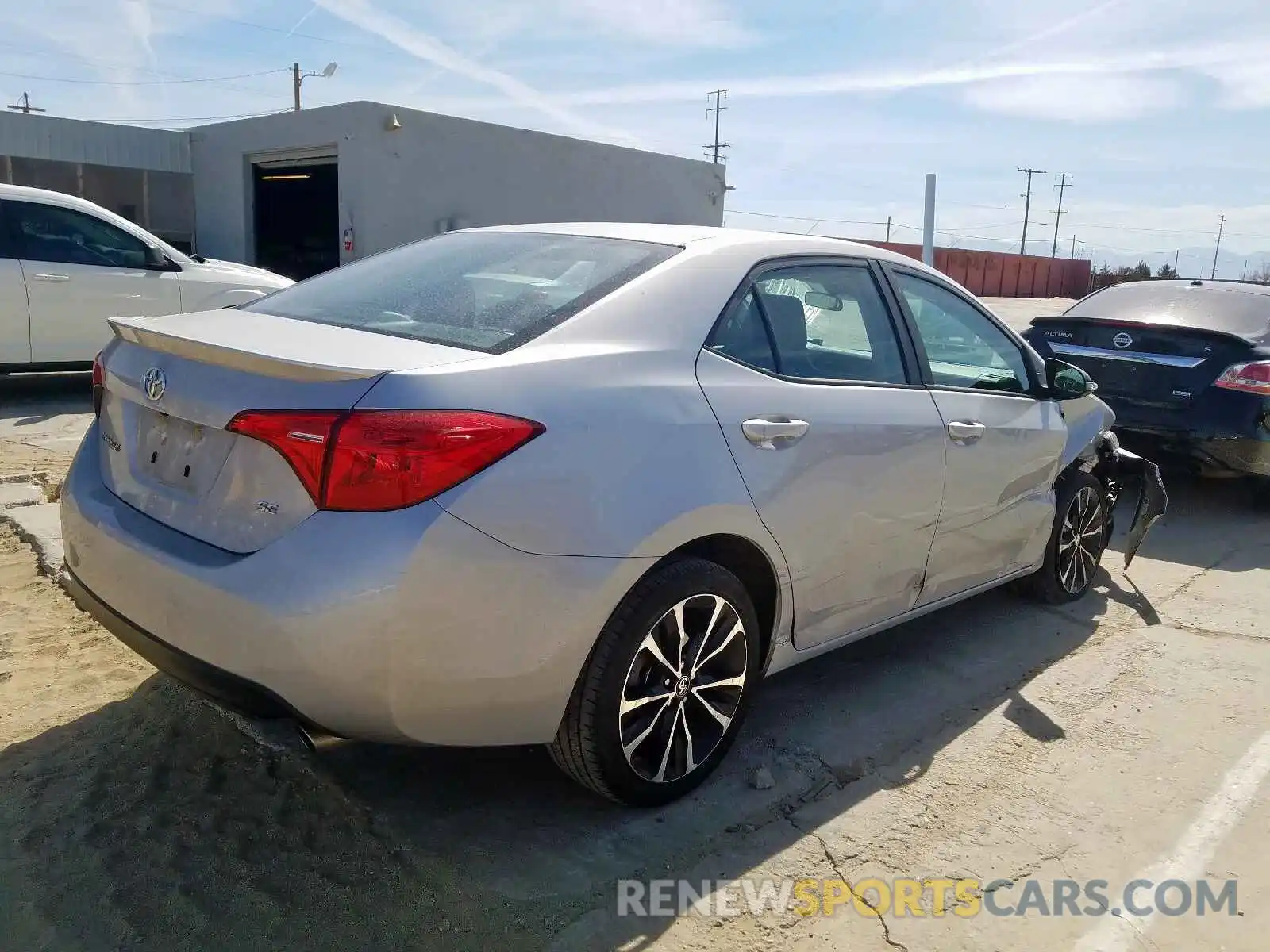 4 Photograph of a damaged car 2T1BURHE3KC131076 TOYOTA COROLLA 2019