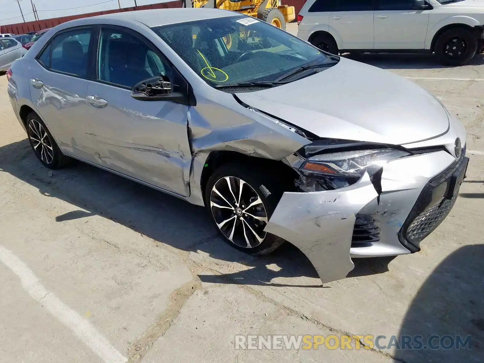 9 Photograph of a damaged car 2T1BURHE3KC131076 TOYOTA COROLLA 2019