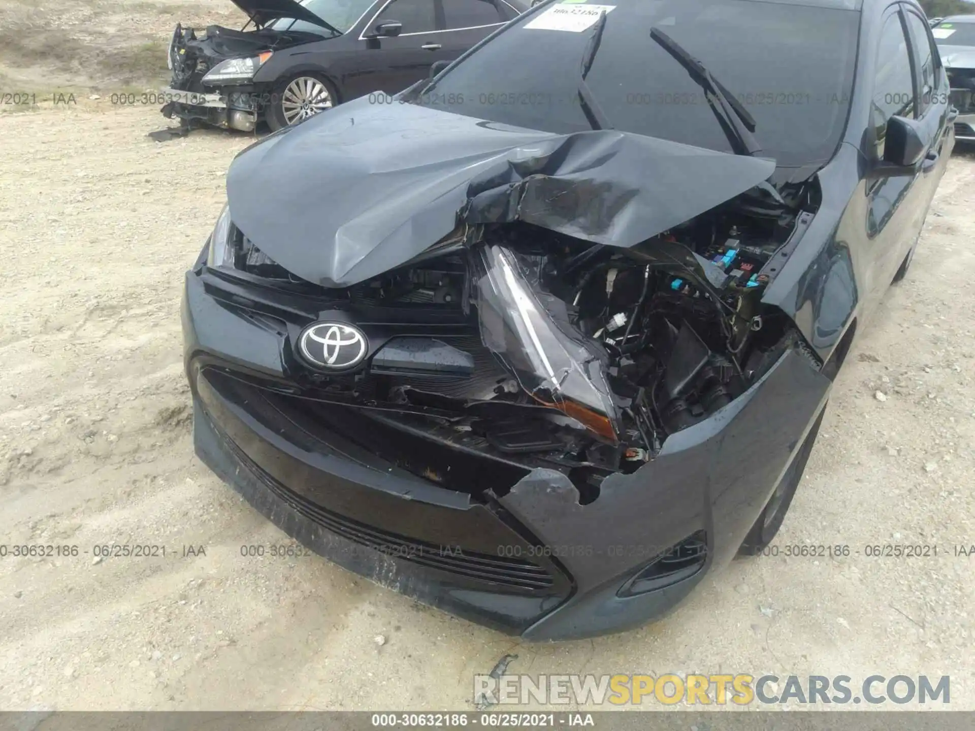 6 Photograph of a damaged car 2T1BURHE3KC131238 TOYOTA COROLLA 2019