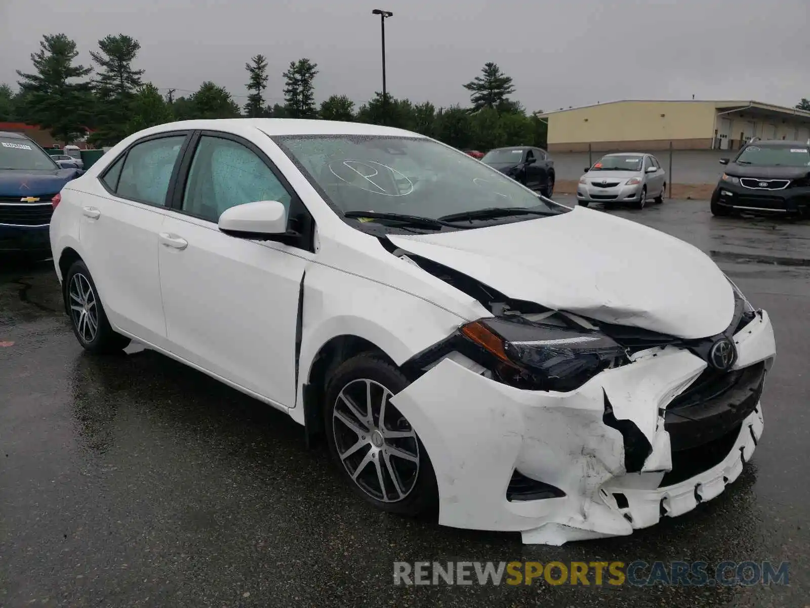 1 Photograph of a damaged car 2T1BURHE3KC132731 TOYOTA COROLLA 2019