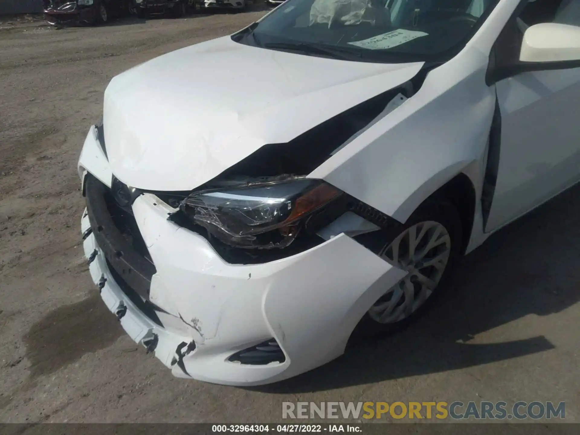 6 Photograph of a damaged car 2T1BURHE3KC134639 TOYOTA COROLLA 2019