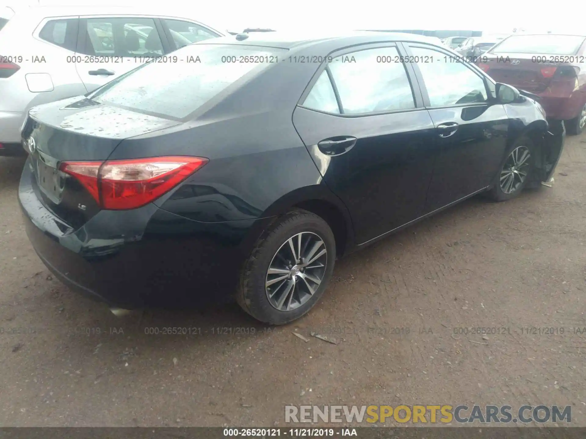 4 Photograph of a damaged car 2T1BURHE3KC134883 TOYOTA COROLLA 2019