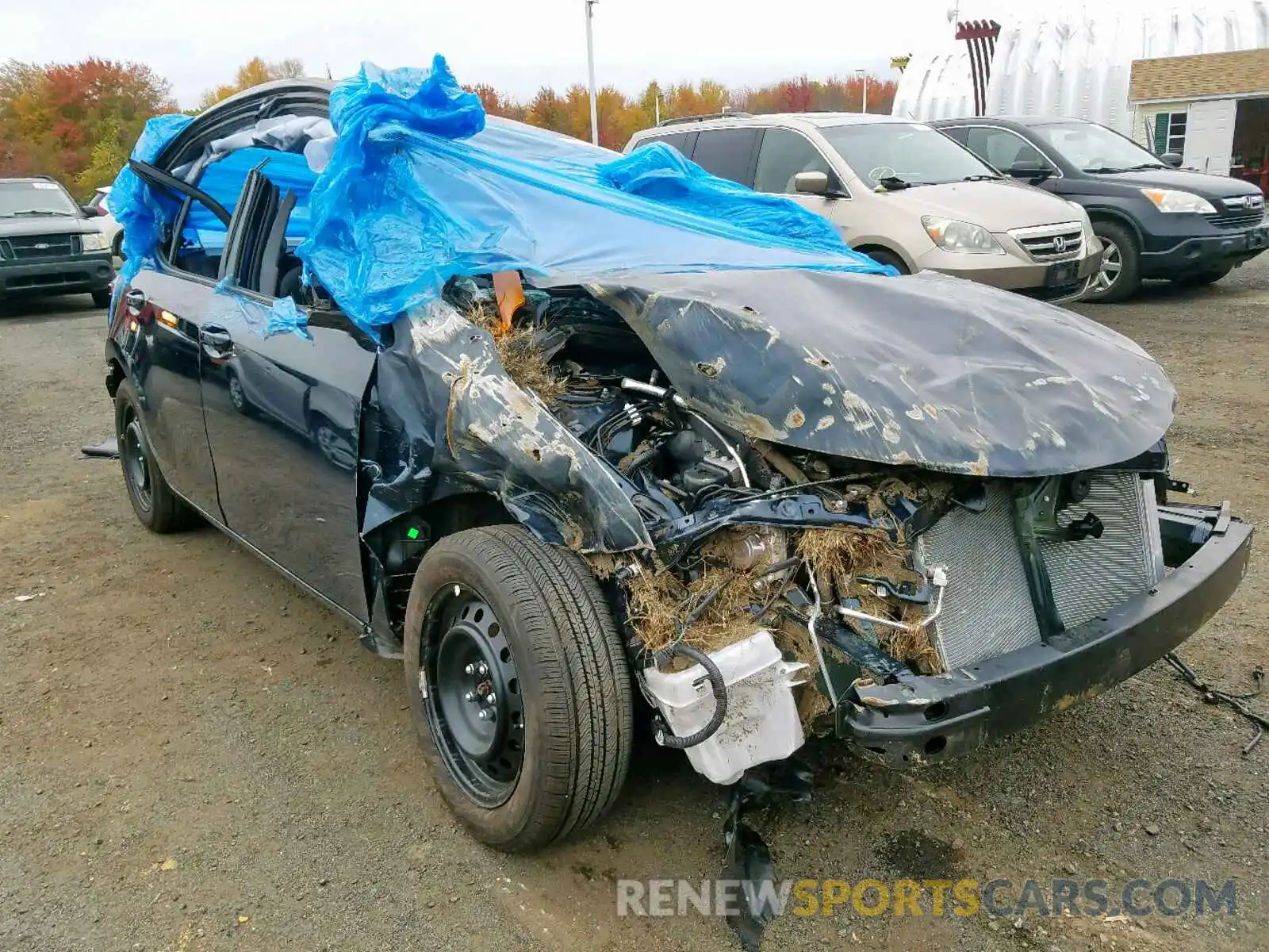1 Фотография поврежденного автомобиля 2T1BURHE3KC135175 TOYOTA COROLLA 2019