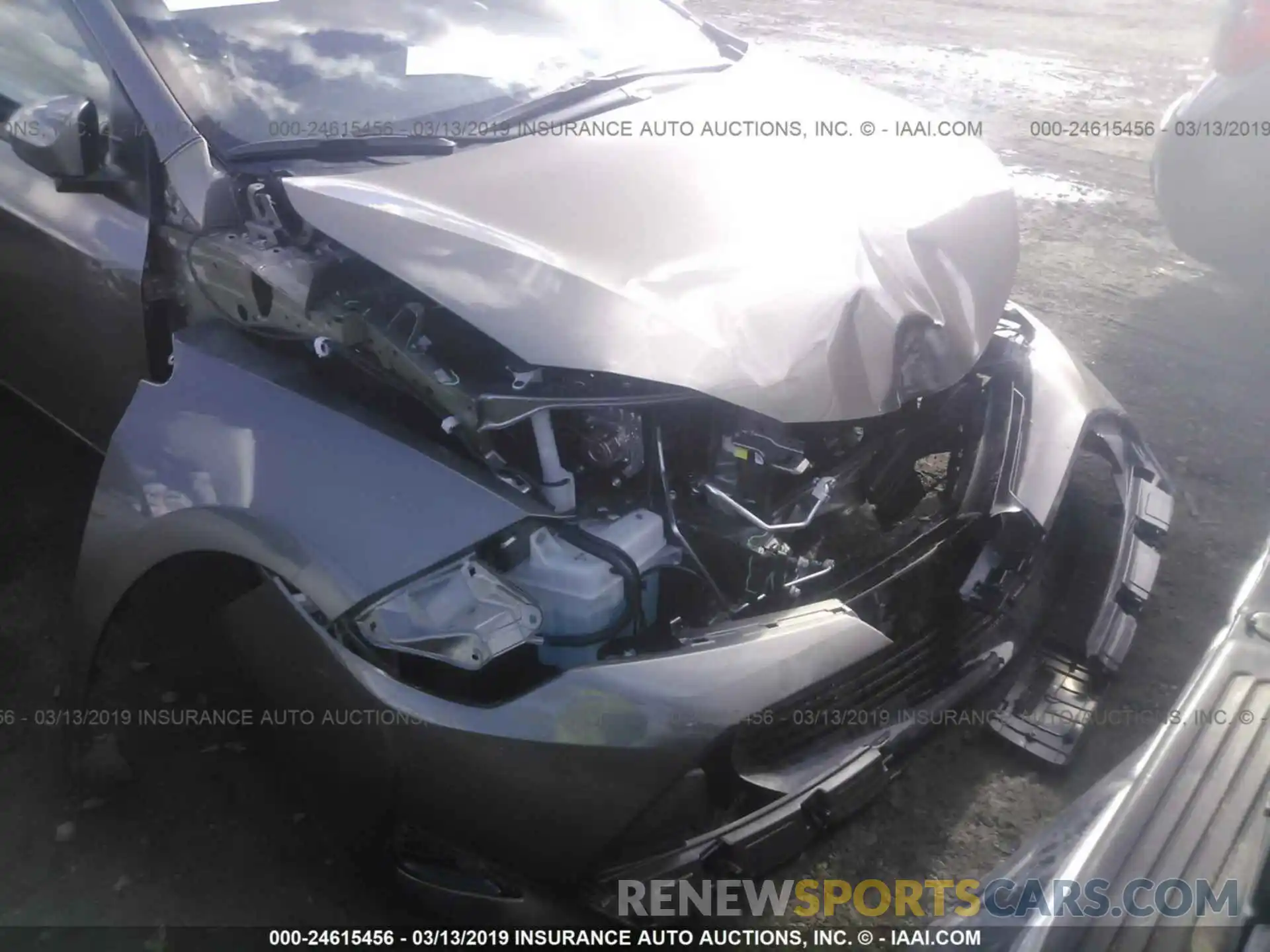 6 Photograph of a damaged car 2T1BURHE3KC135421 TOYOTA COROLLA 2019