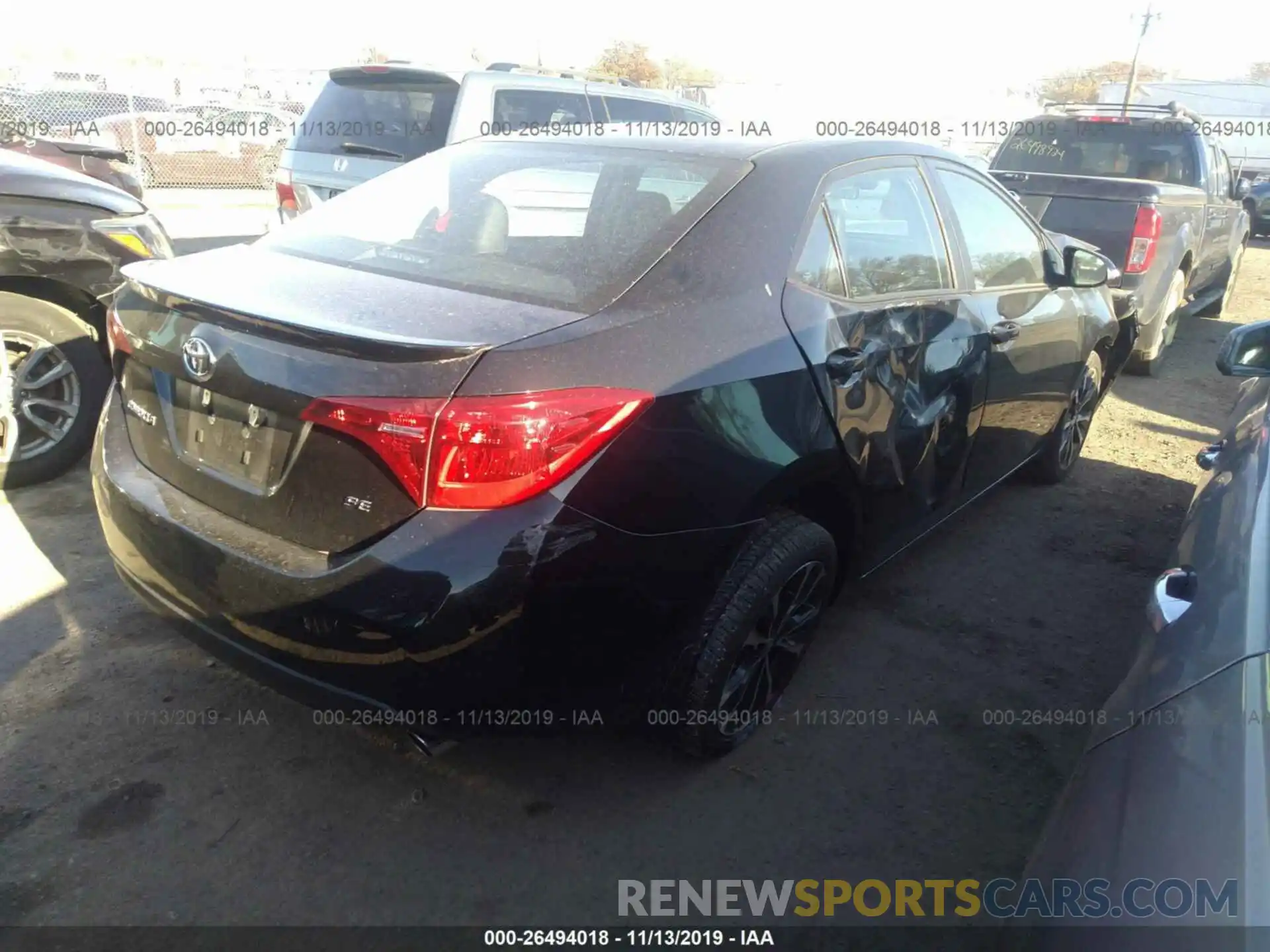 4 Photograph of a damaged car 2T1BURHE3KC135788 TOYOTA COROLLA 2019