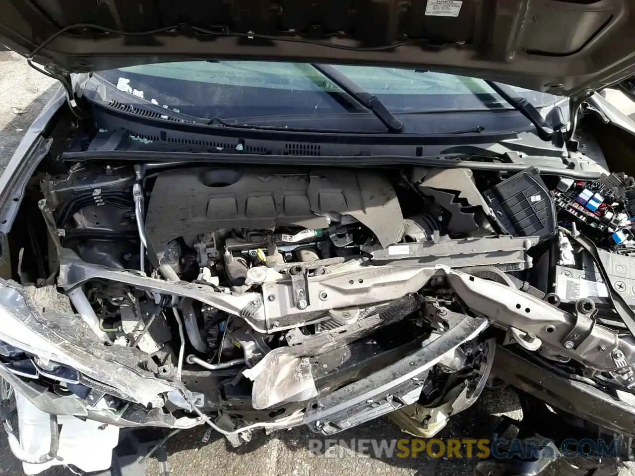 7 Photograph of a damaged car 2T1BURHE3KC135922 TOYOTA COROLLA 2019