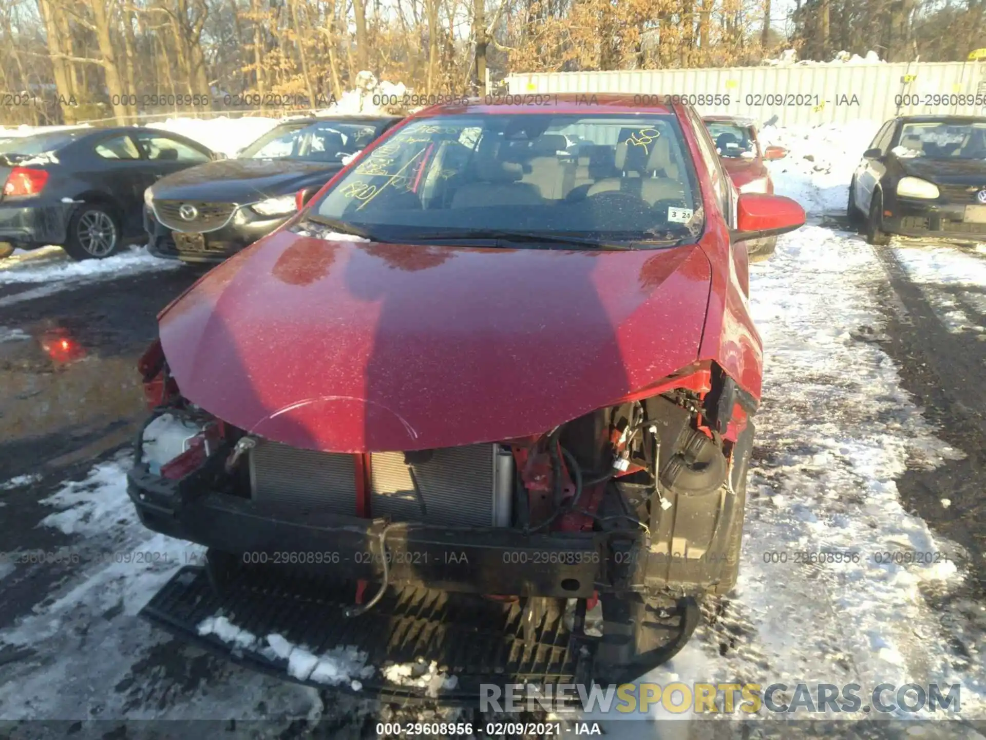 6 Photograph of a damaged car 2T1BURHE3KC136858 TOYOTA COROLLA 2019