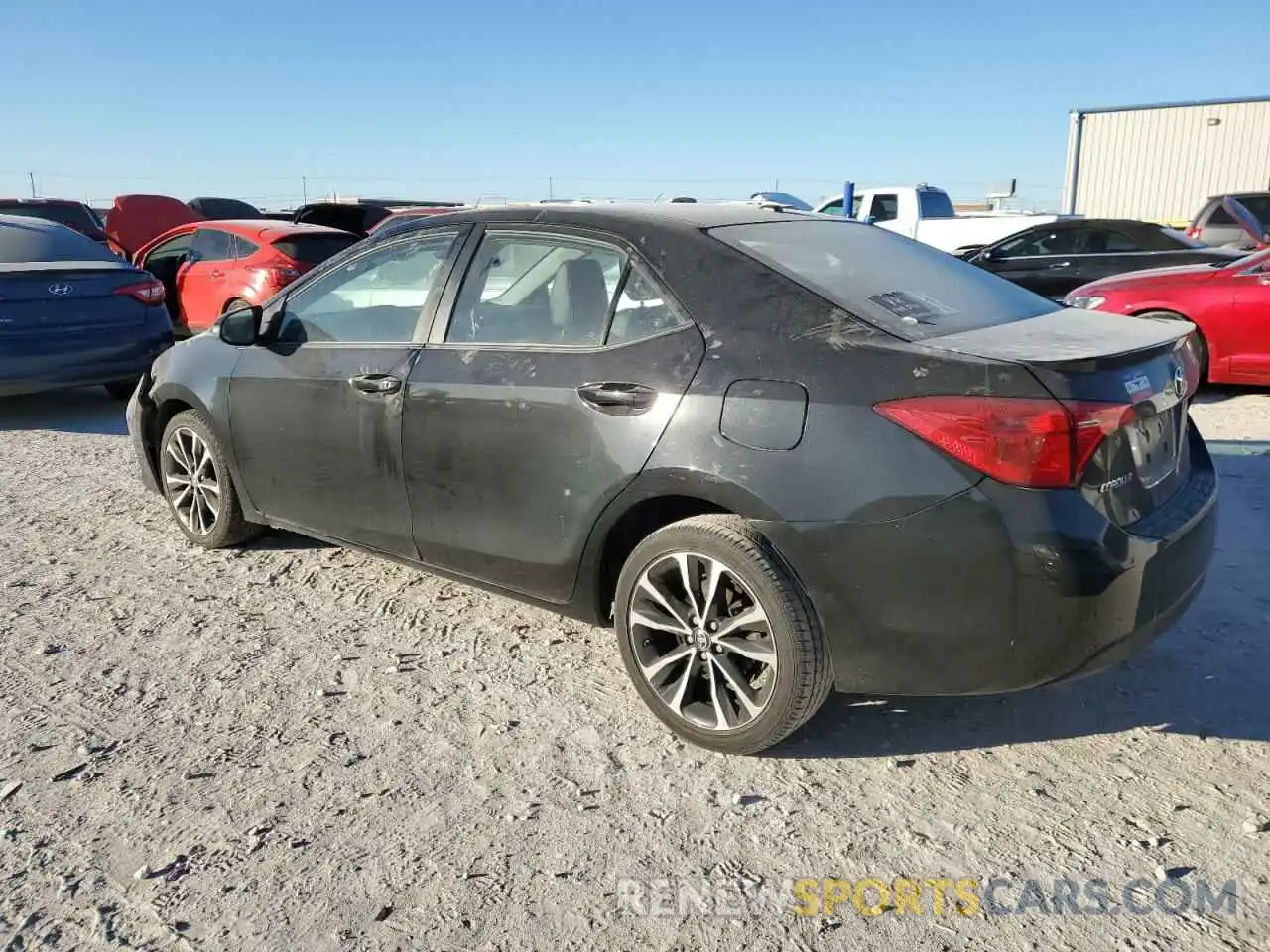 2 Photograph of a damaged car 2T1BURHE3KC137668 TOYOTA COROLLA 2019