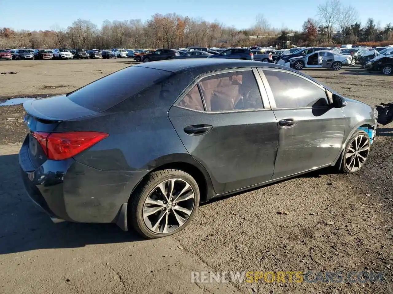 3 Photograph of a damaged car 2T1BURHE3KC138478 TOYOTA COROLLA 2019