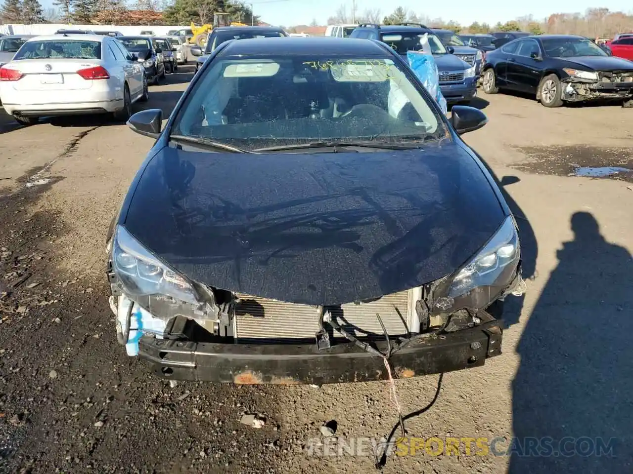 5 Photograph of a damaged car 2T1BURHE3KC138478 TOYOTA COROLLA 2019