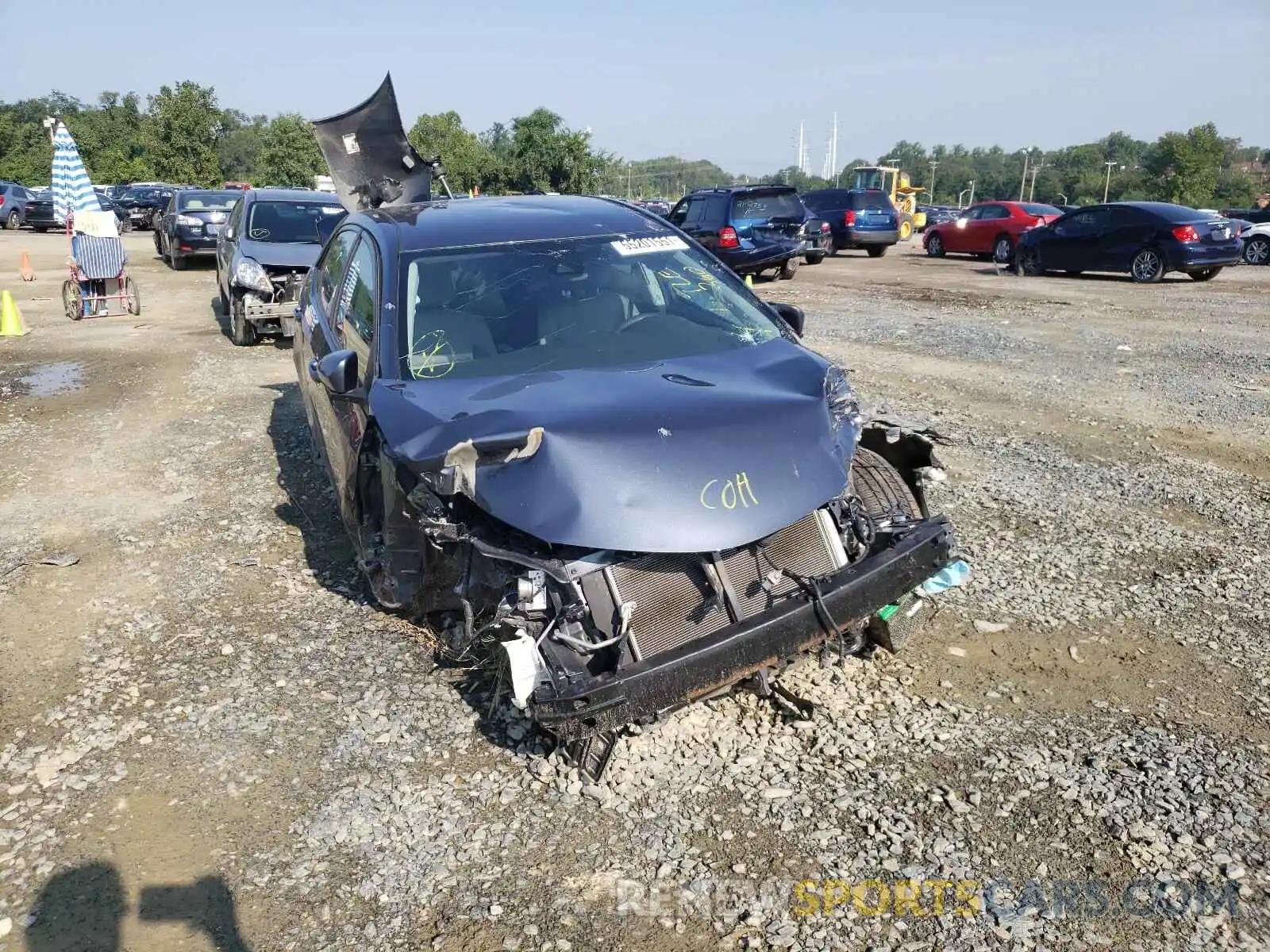 9 Photograph of a damaged car 2T1BURHE3KC138755 TOYOTA COROLLA 2019