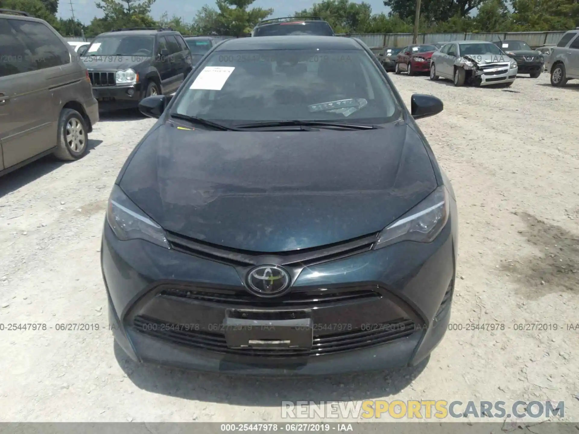 6 Photograph of a damaged car 2T1BURHE3KC139145 TOYOTA COROLLA 2019