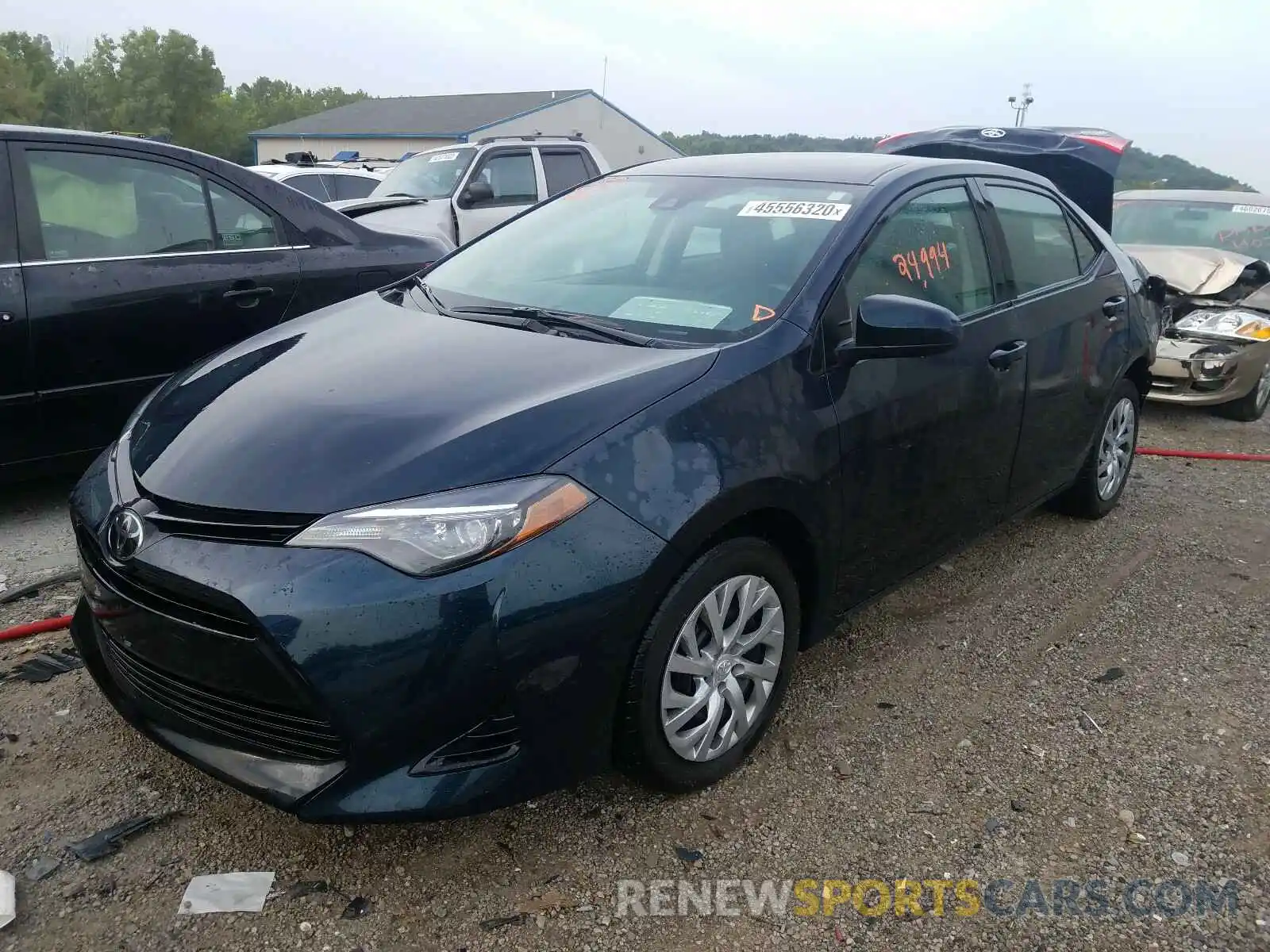 2 Photograph of a damaged car 2T1BURHE3KC139162 TOYOTA COROLLA 2019