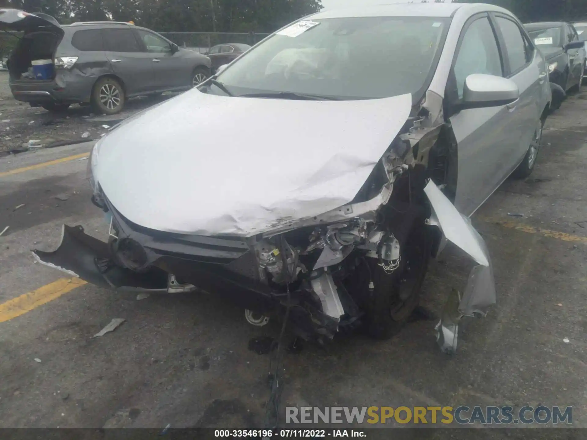 6 Photograph of a damaged car 2T1BURHE3KC140277 TOYOTA COROLLA 2019