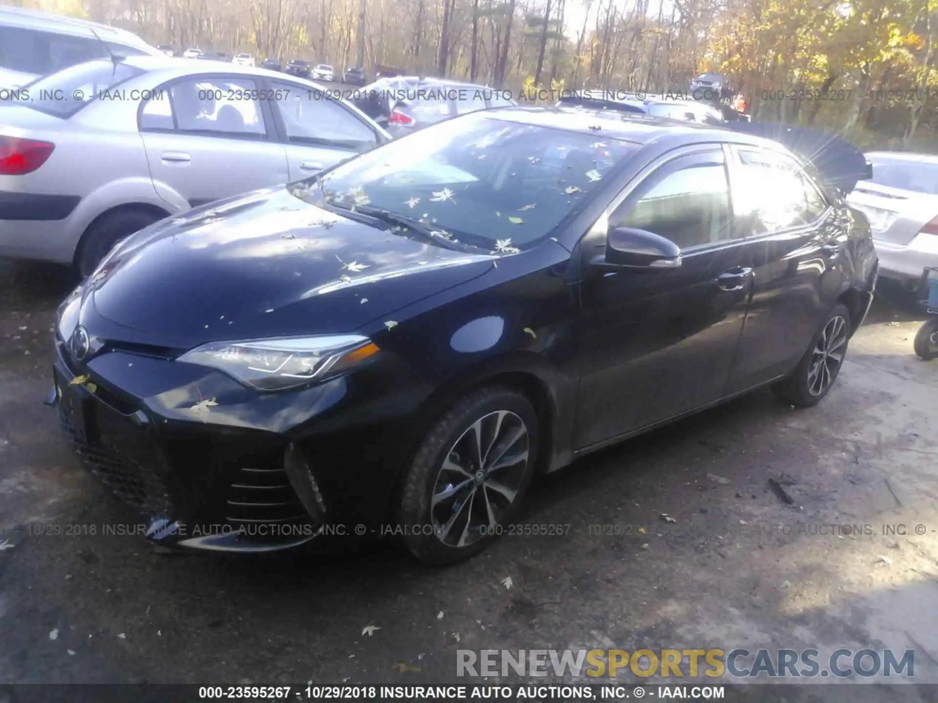 2 Photograph of a damaged car 2T1BURHE3KC140456 TOYOTA COROLLA 2019