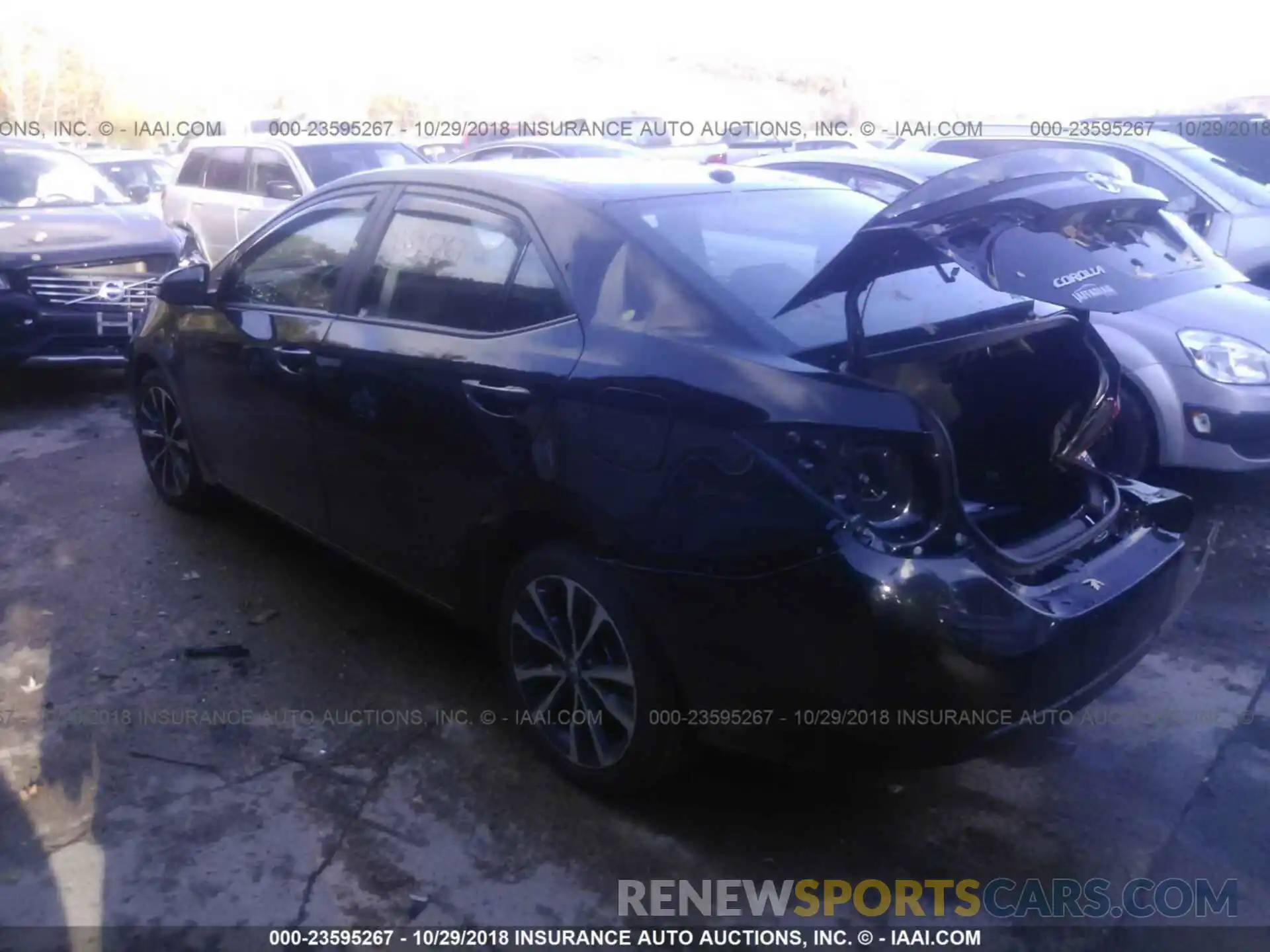 3 Photograph of a damaged car 2T1BURHE3KC140456 TOYOTA COROLLA 2019