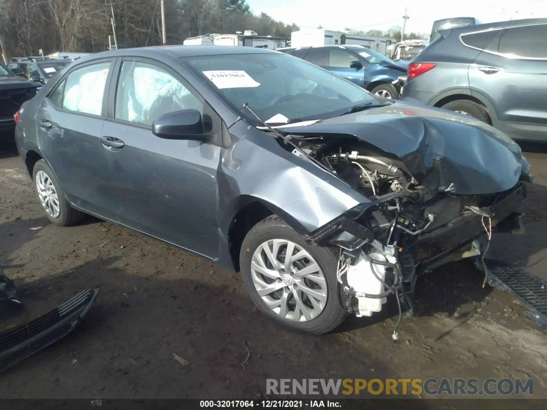 1 Photograph of a damaged car 2T1BURHE3KC140652 TOYOTA COROLLA 2019