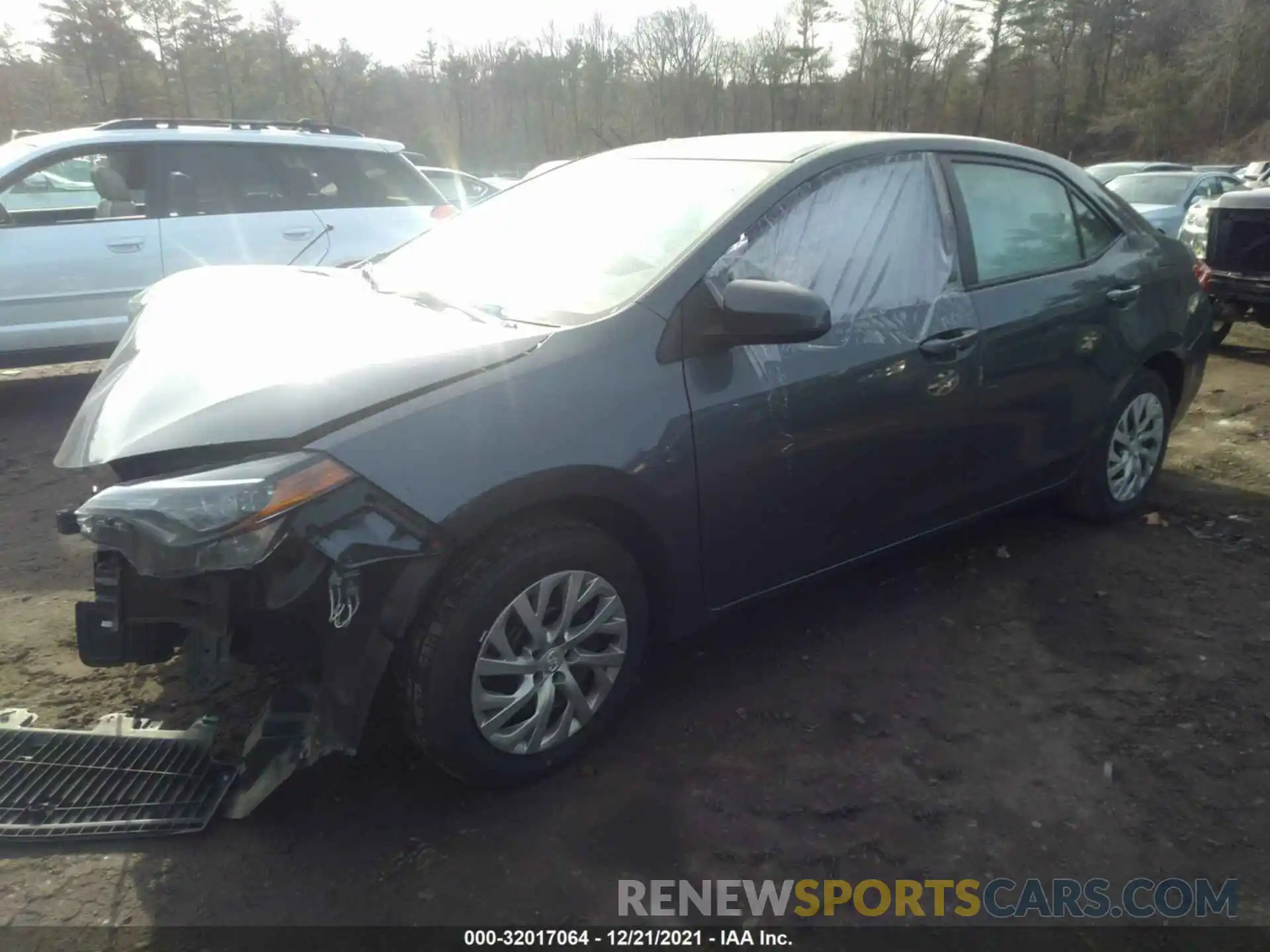 2 Photograph of a damaged car 2T1BURHE3KC140652 TOYOTA COROLLA 2019