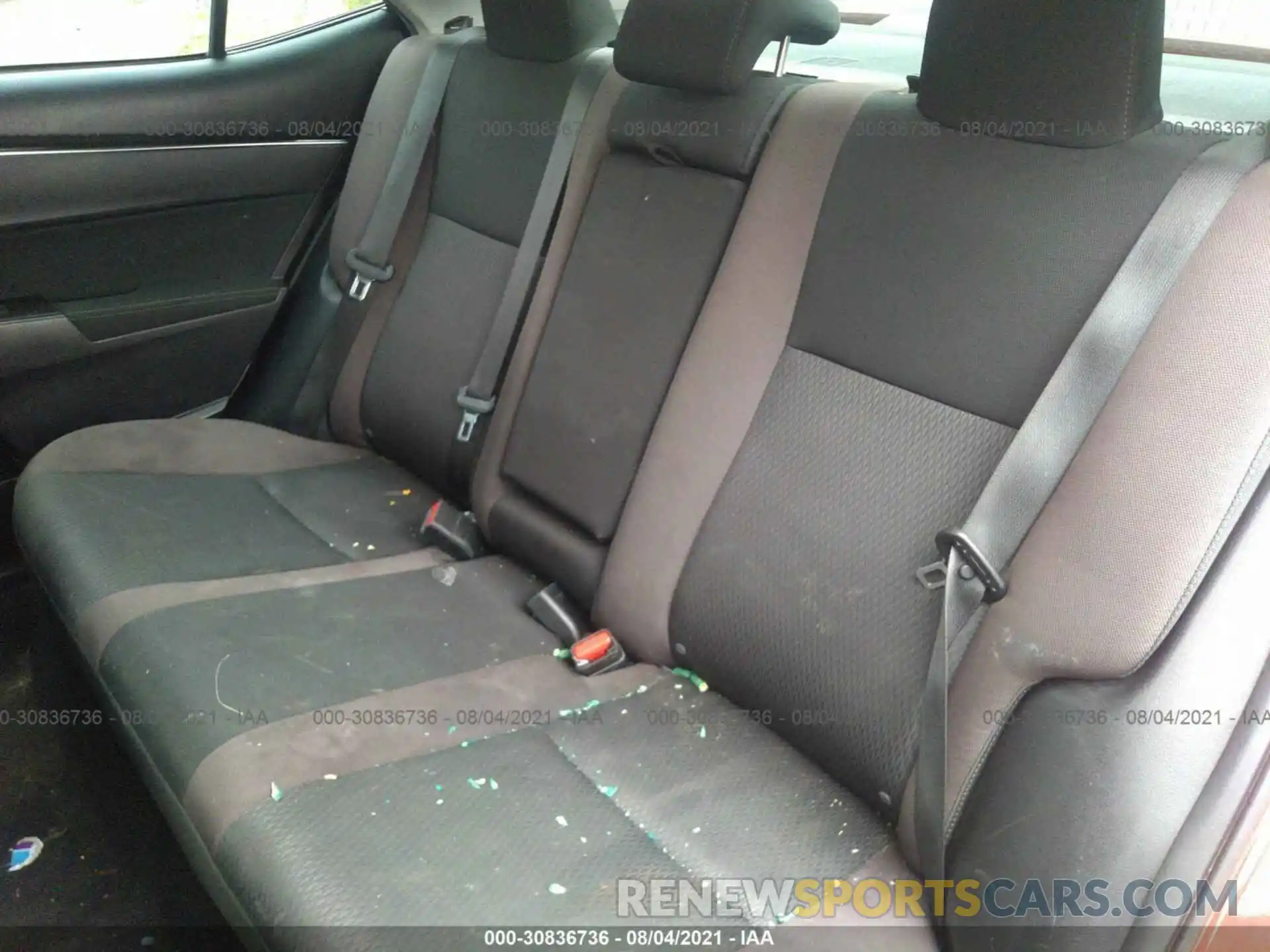 8 Photograph of a damaged car 2T1BURHE3KC141669 TOYOTA COROLLA 2019