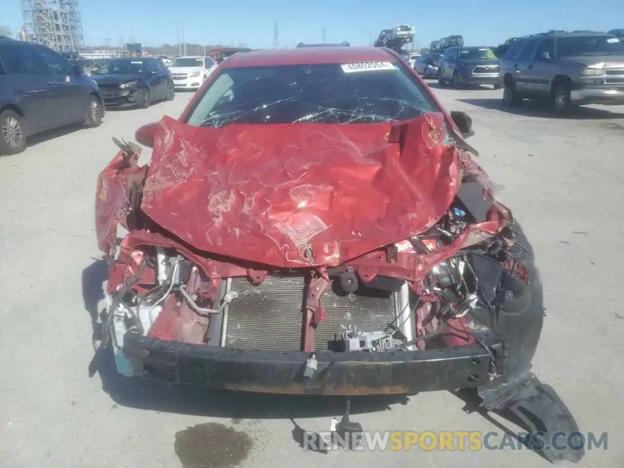 5 Photograph of a damaged car 2T1BURHE3KC141705 TOYOTA COROLLA 2019