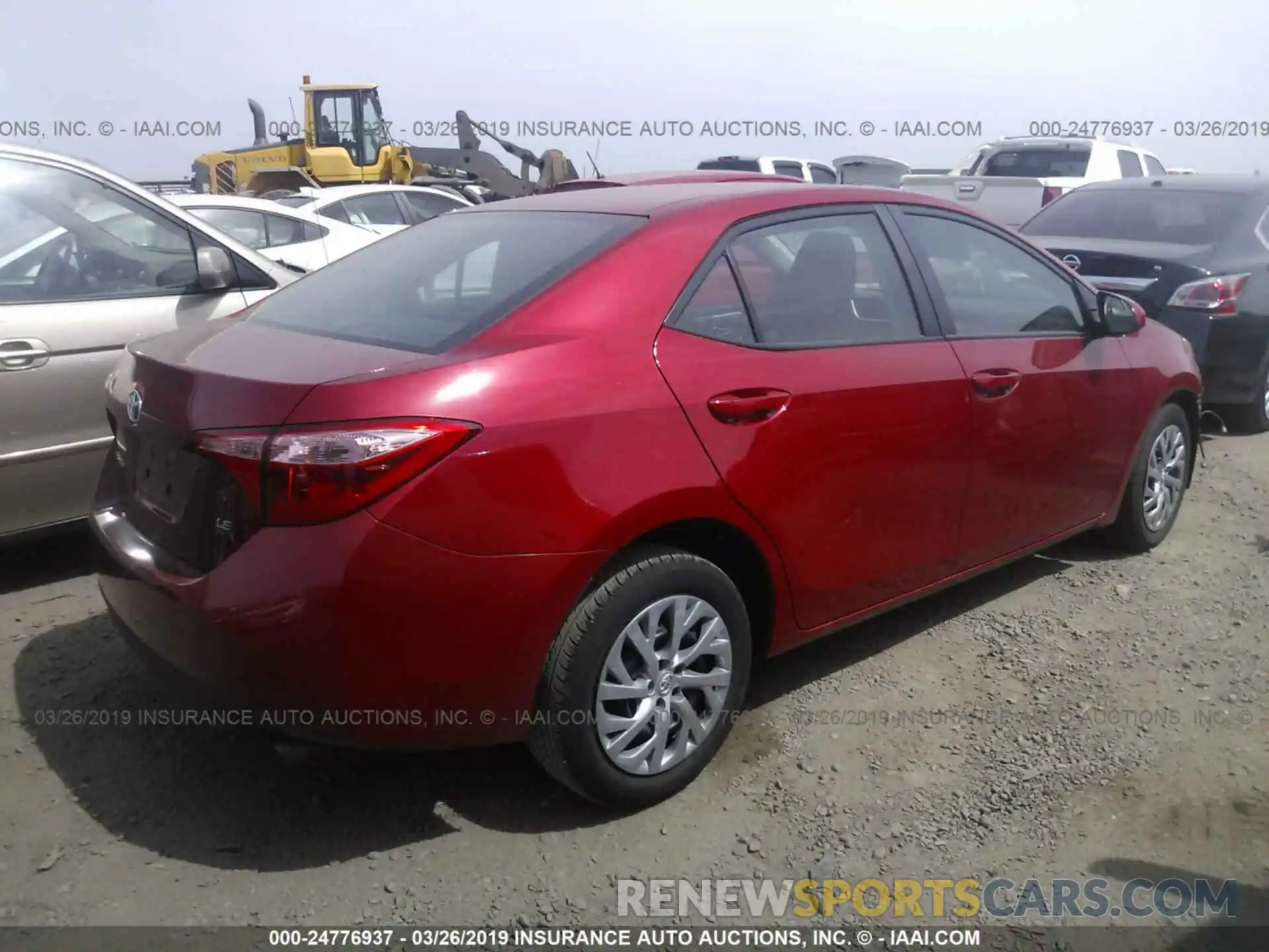 4 Photograph of a damaged car 2T1BURHE3KC143289 TOYOTA COROLLA 2019