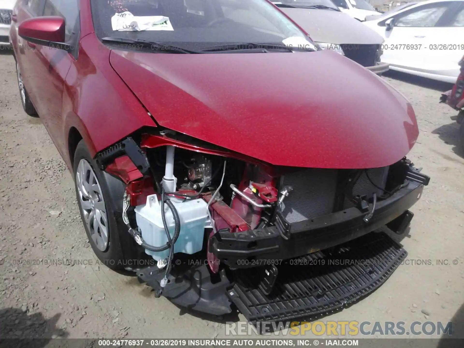 6 Photograph of a damaged car 2T1BURHE3KC143289 TOYOTA COROLLA 2019