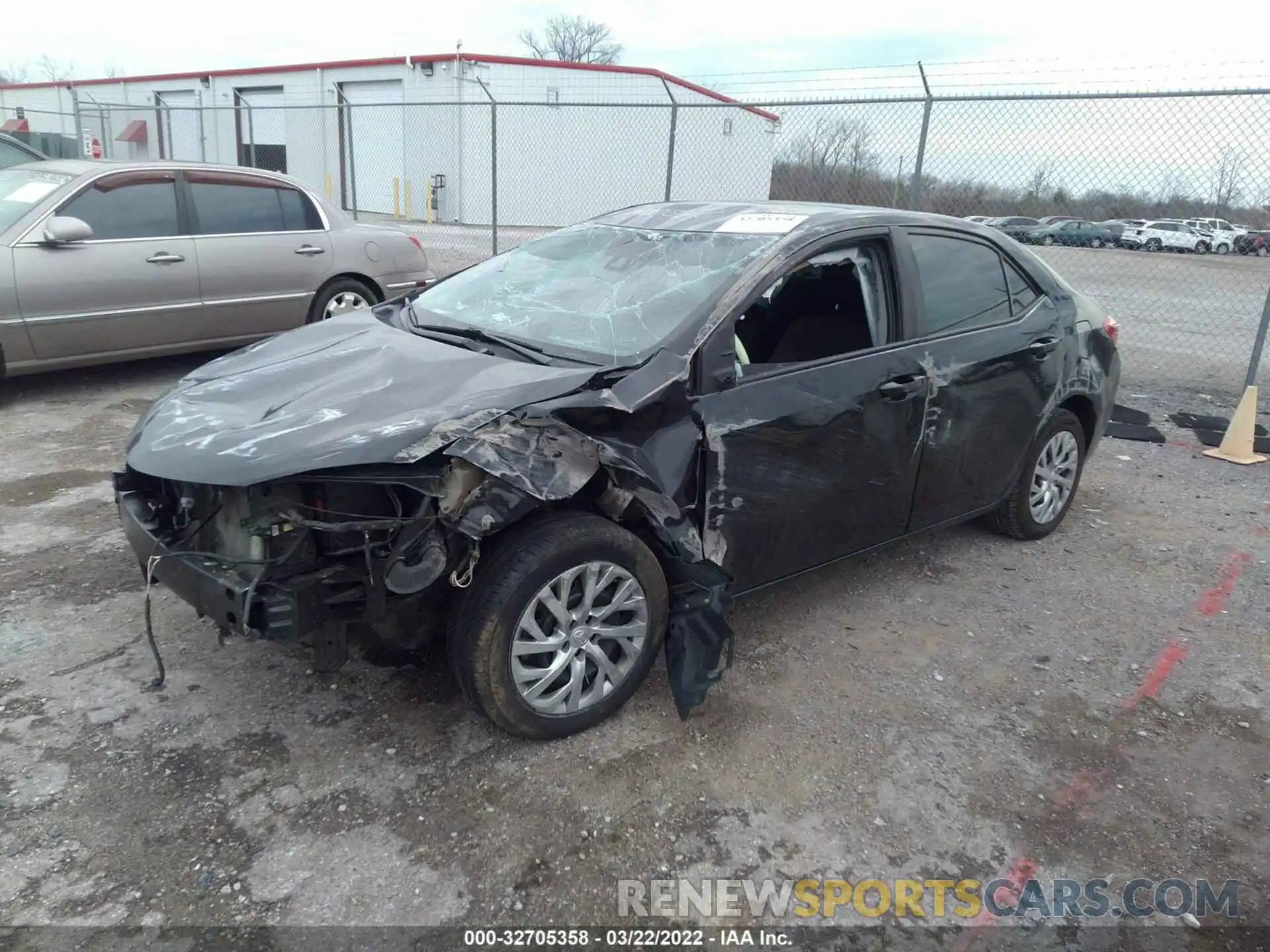 2 Photograph of a damaged car 2T1BURHE3KC143793 TOYOTA COROLLA 2019