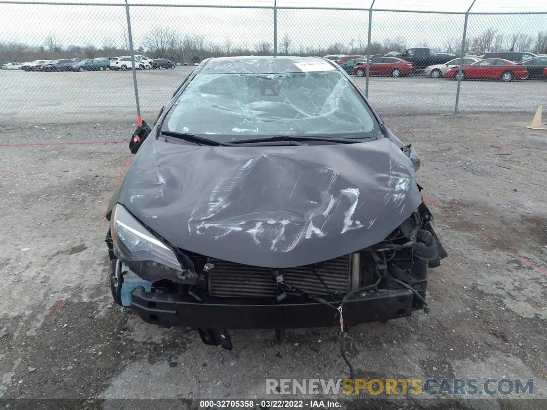 6 Photograph of a damaged car 2T1BURHE3KC143793 TOYOTA COROLLA 2019