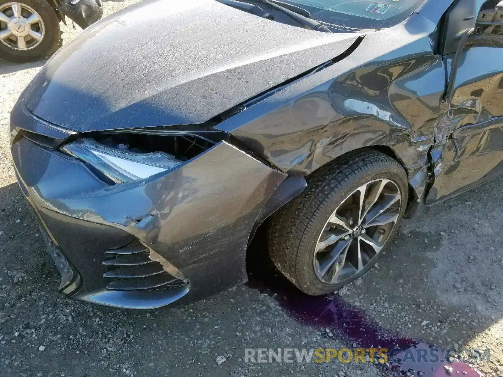 9 Photograph of a damaged car 2T1BURHE3KC144703 TOYOTA COROLLA 2019