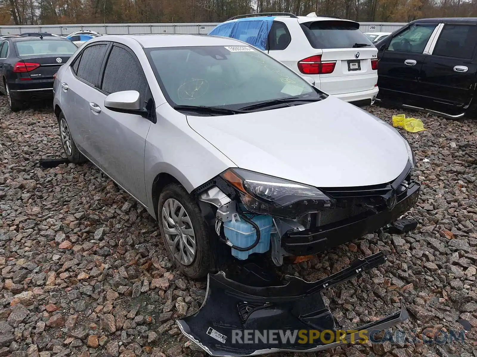 1 Photograph of a damaged car 2T1BURHE3KC144717 TOYOTA COROLLA 2019