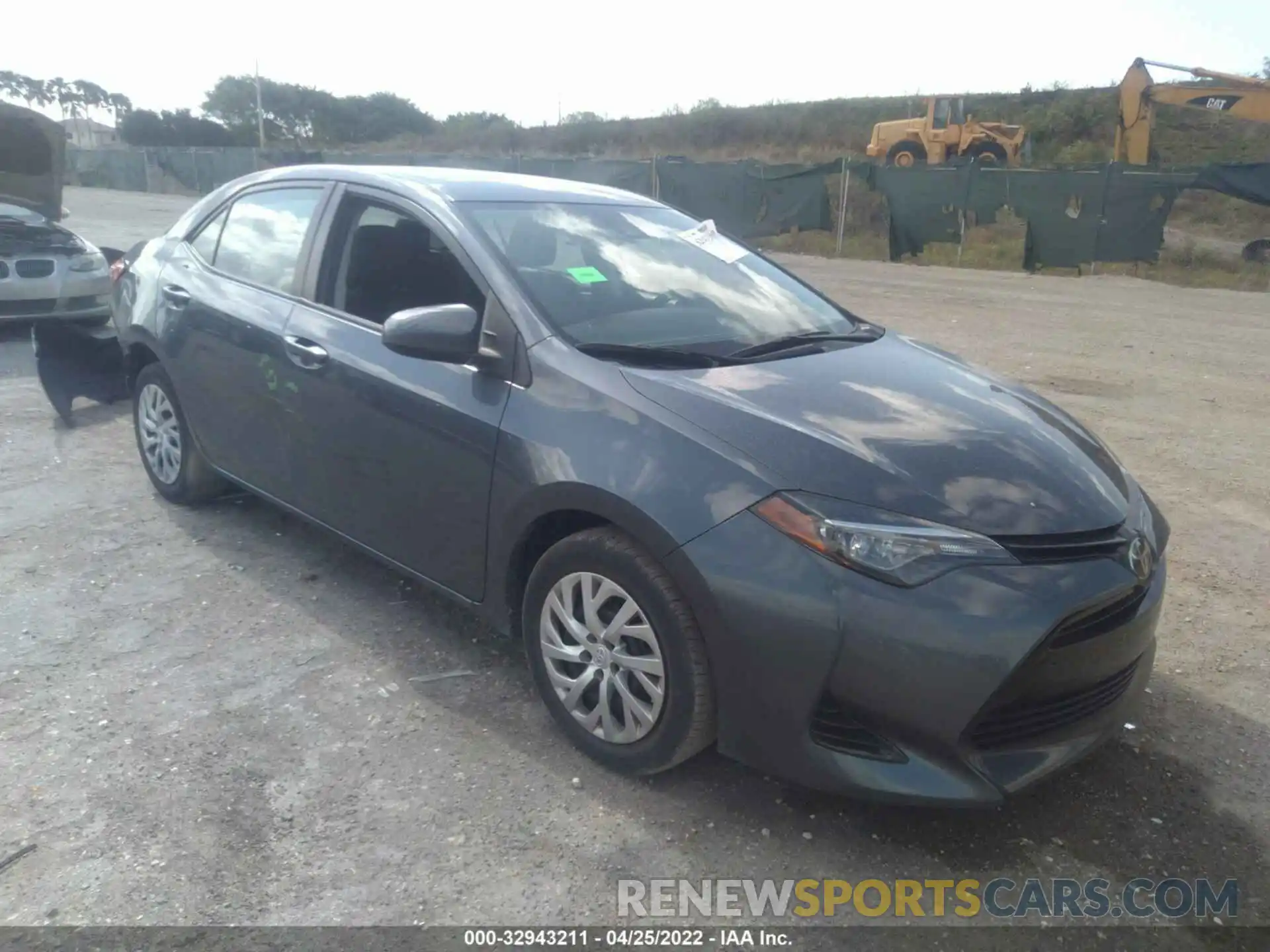 1 Photograph of a damaged car 2T1BURHE3KC144815 TOYOTA COROLLA 2019