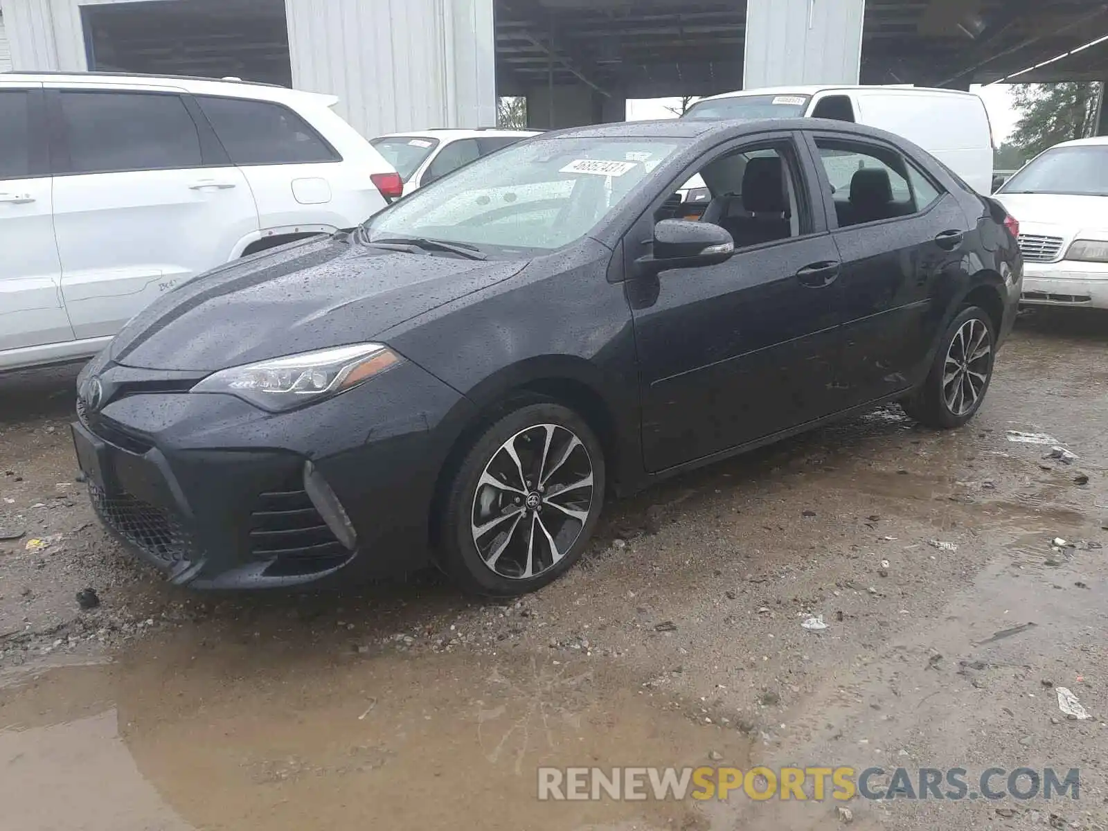 2 Photograph of a damaged car 2T1BURHE3KC145303 TOYOTA COROLLA 2019