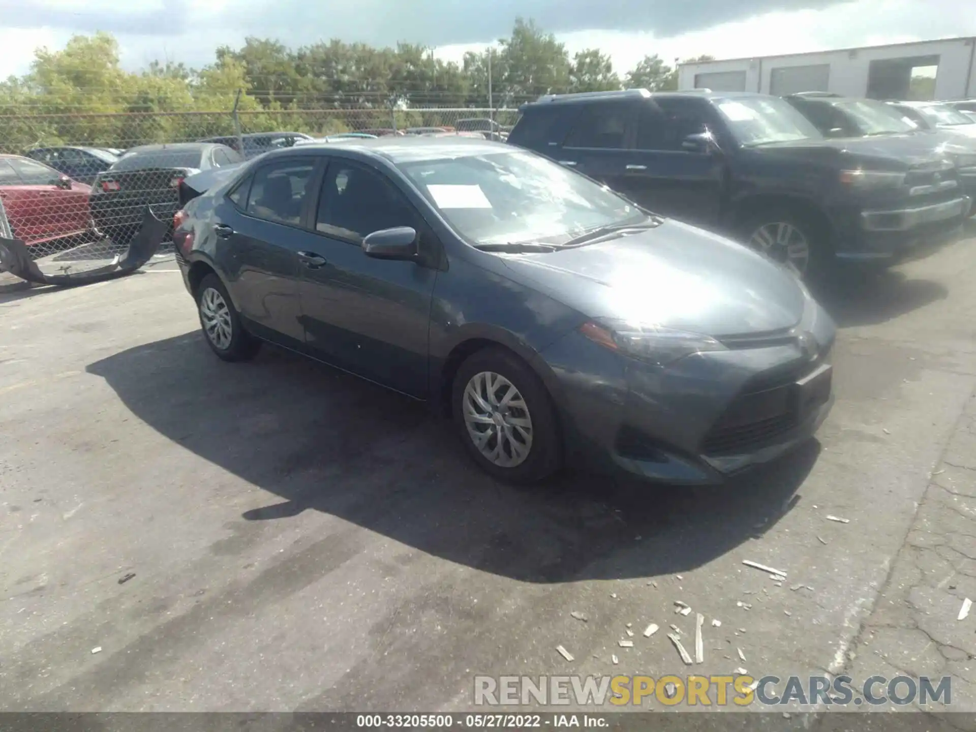 1 Photograph of a damaged car 2T1BURHE3KC145625 TOYOTA COROLLA 2019